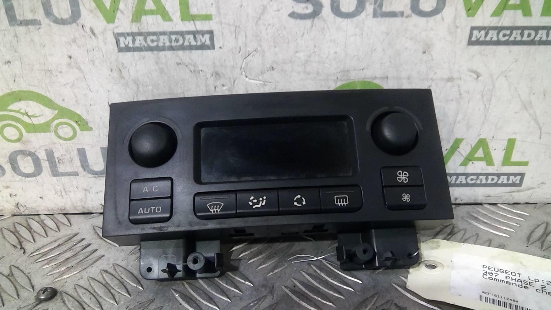 Commande chauffage PEUGEOT 307 PHASE 2 CABRIOLET Diesel - 1