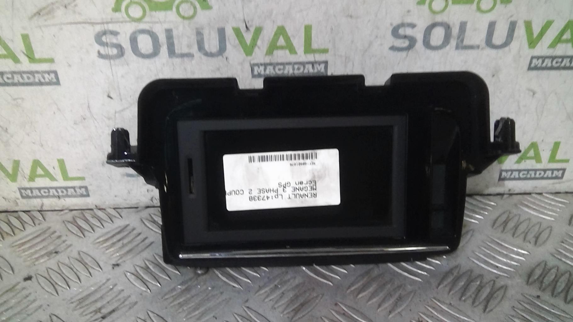 Ecran GPS RENAULT MEGANE 3 PHASE 2 COUPE Diesel - 1