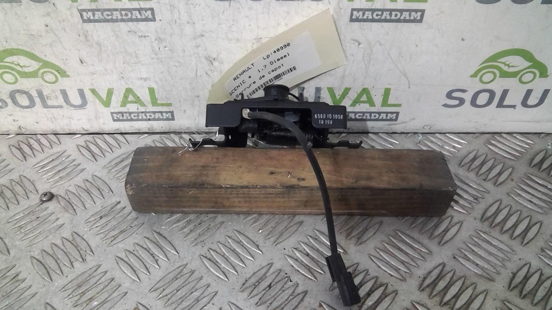 Serrure de capot RENAULT SCENIC 4 Diesel - 1
