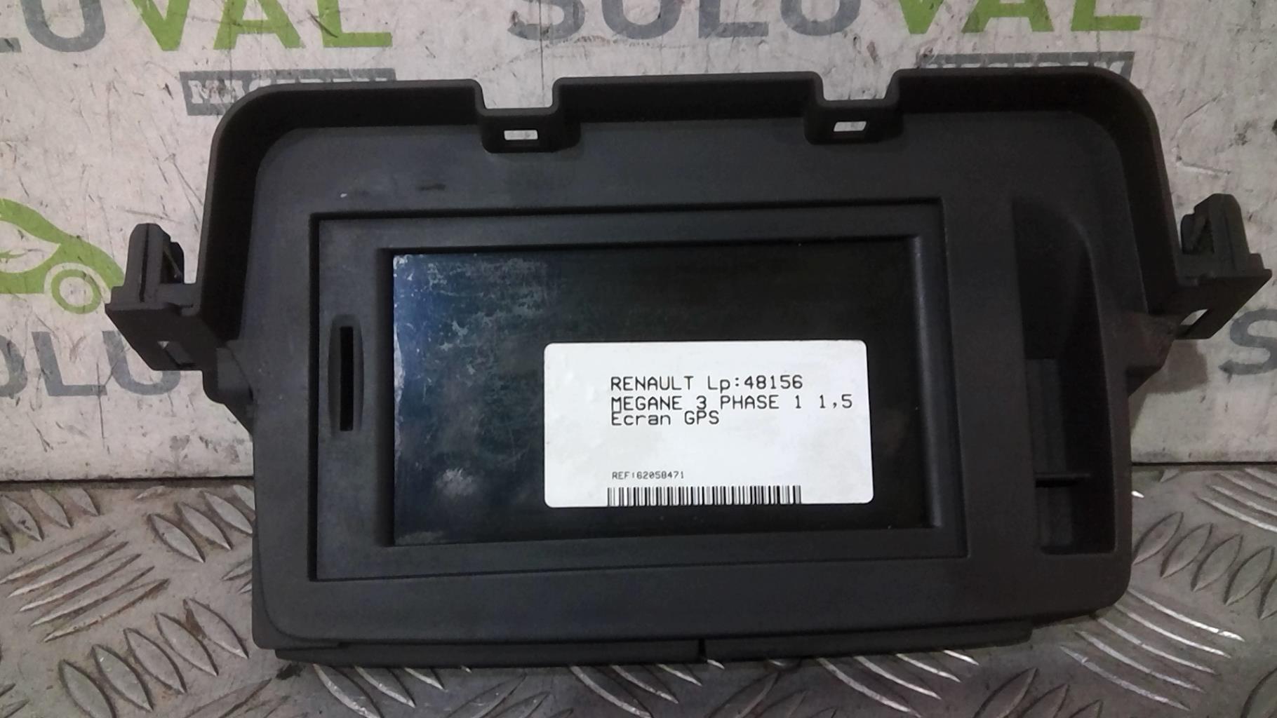 Ecran GPS RENAULT MEGANE 3 PHASE 1  - 1