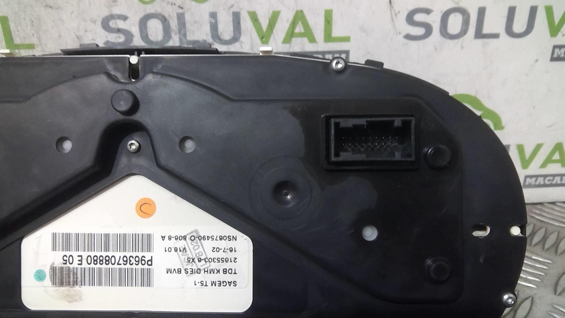 Compteur PEUGEOT 307 PHASE 1 Diesel - 1