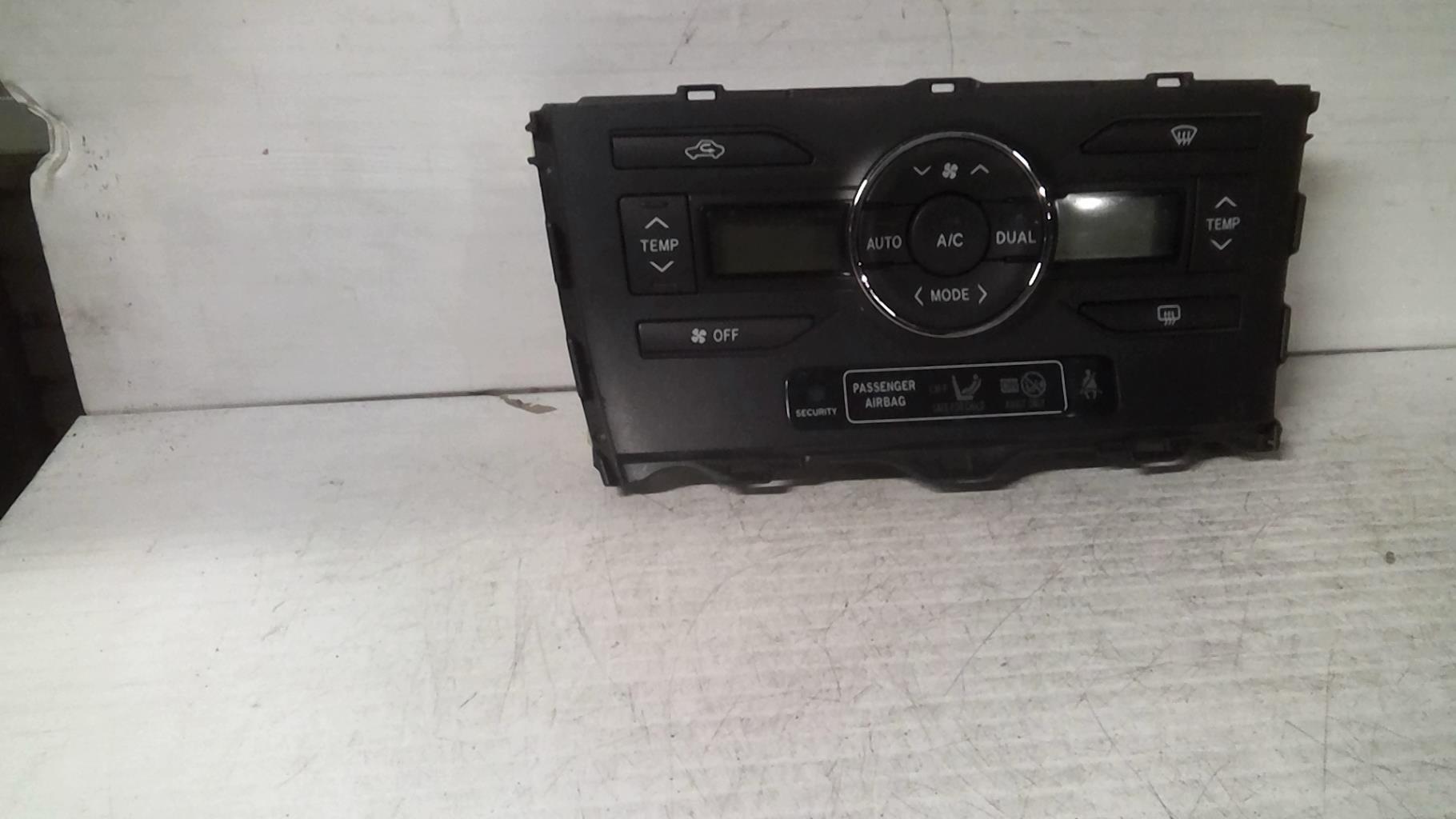 Commande chauffage TOYOTA AURIS 1 PHASE 2 Diesel - 1