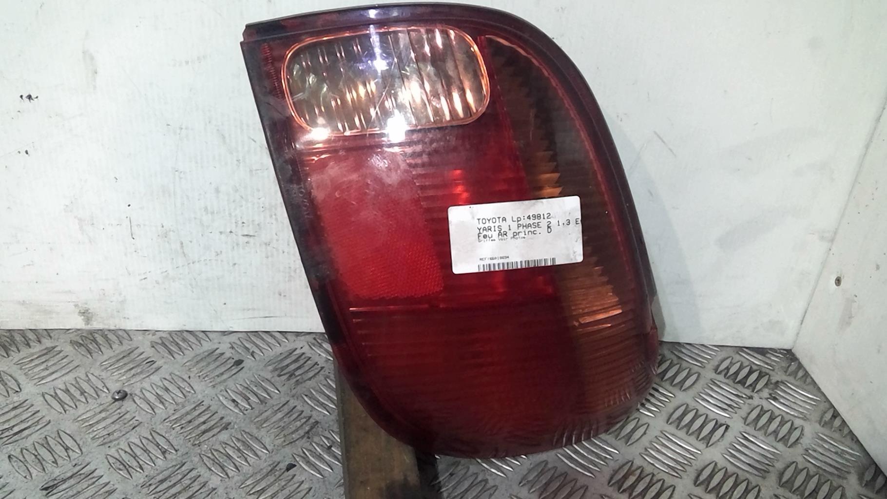 Fanale posteriore principale destro (luci) TOYOTA YARIS 1 PHASE 2 Gasolina - 1
