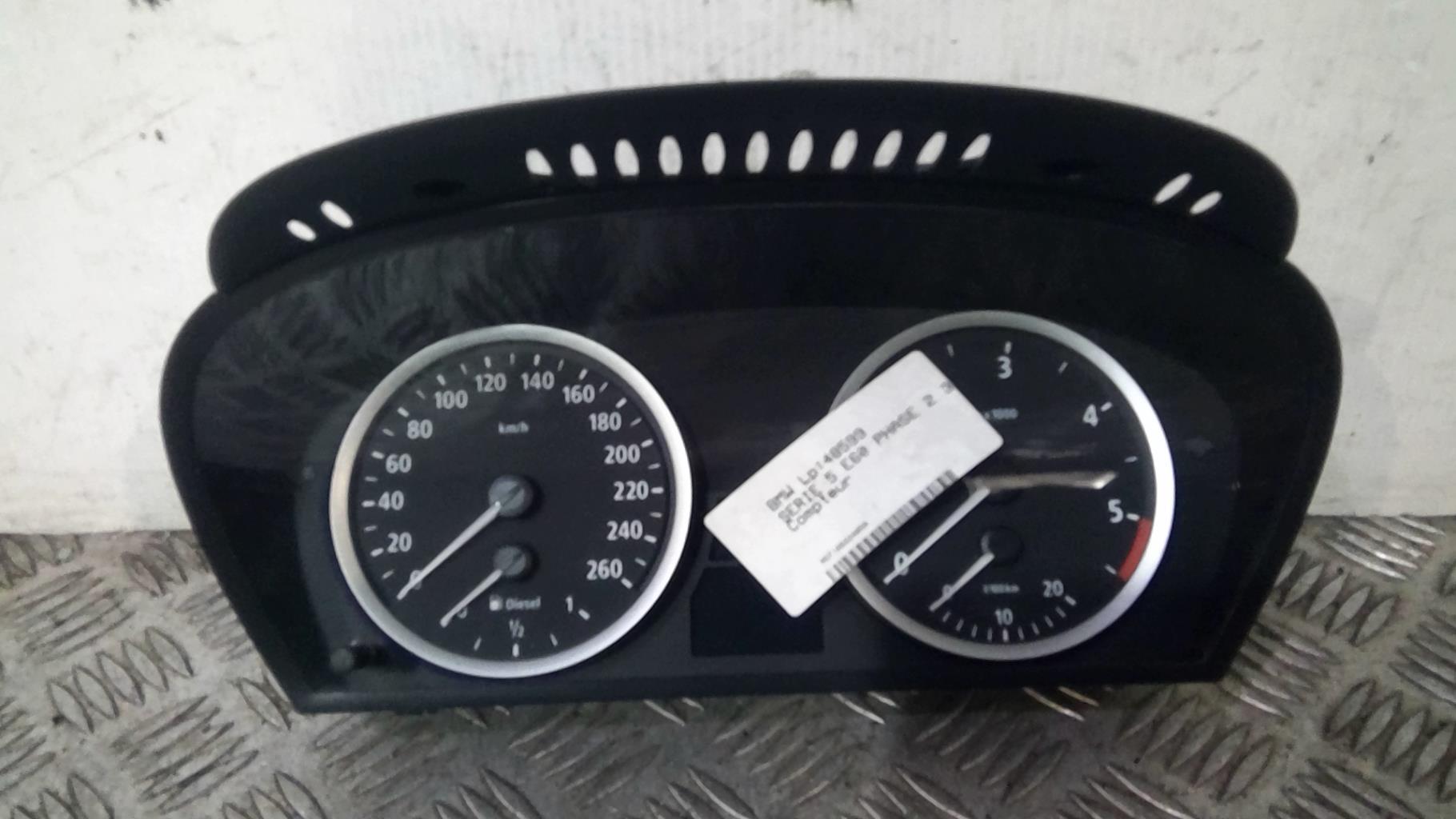 Compteur BMW SERIE 5 E60 PHASE 2 Diesel - 1