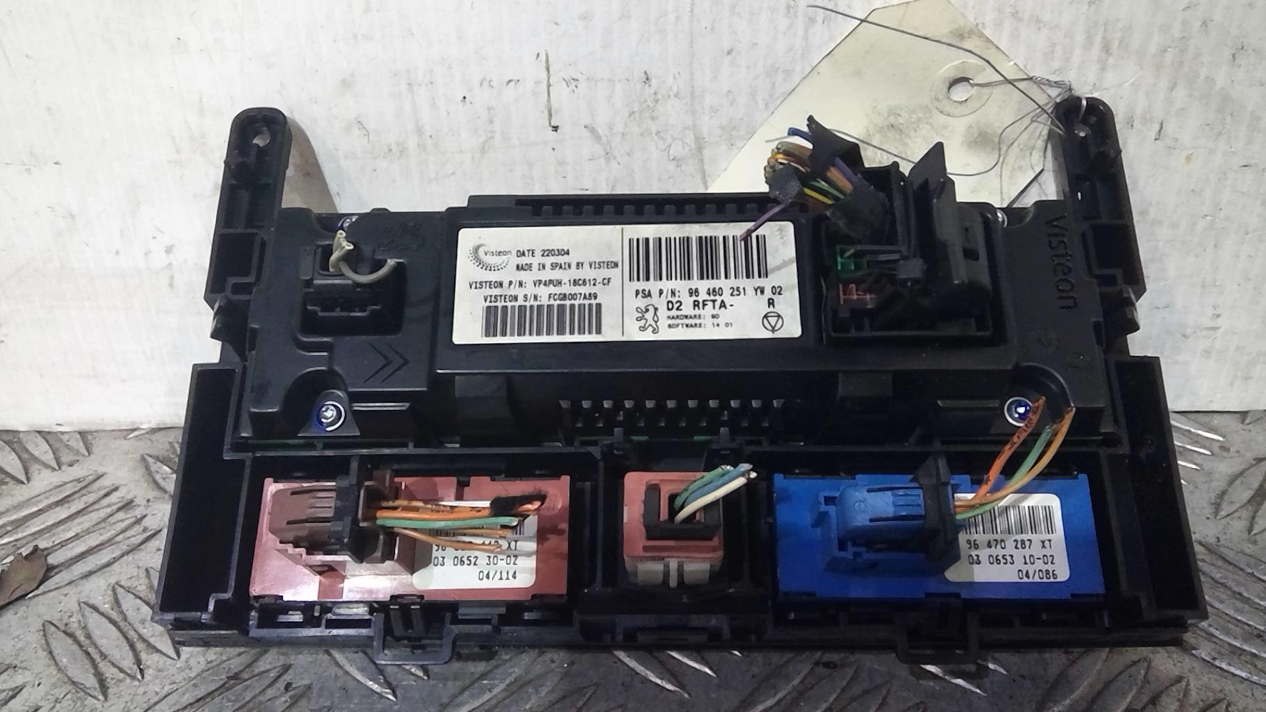 Commande chauffage PEUGEOT 407 PHASE 1 Diesel - 1