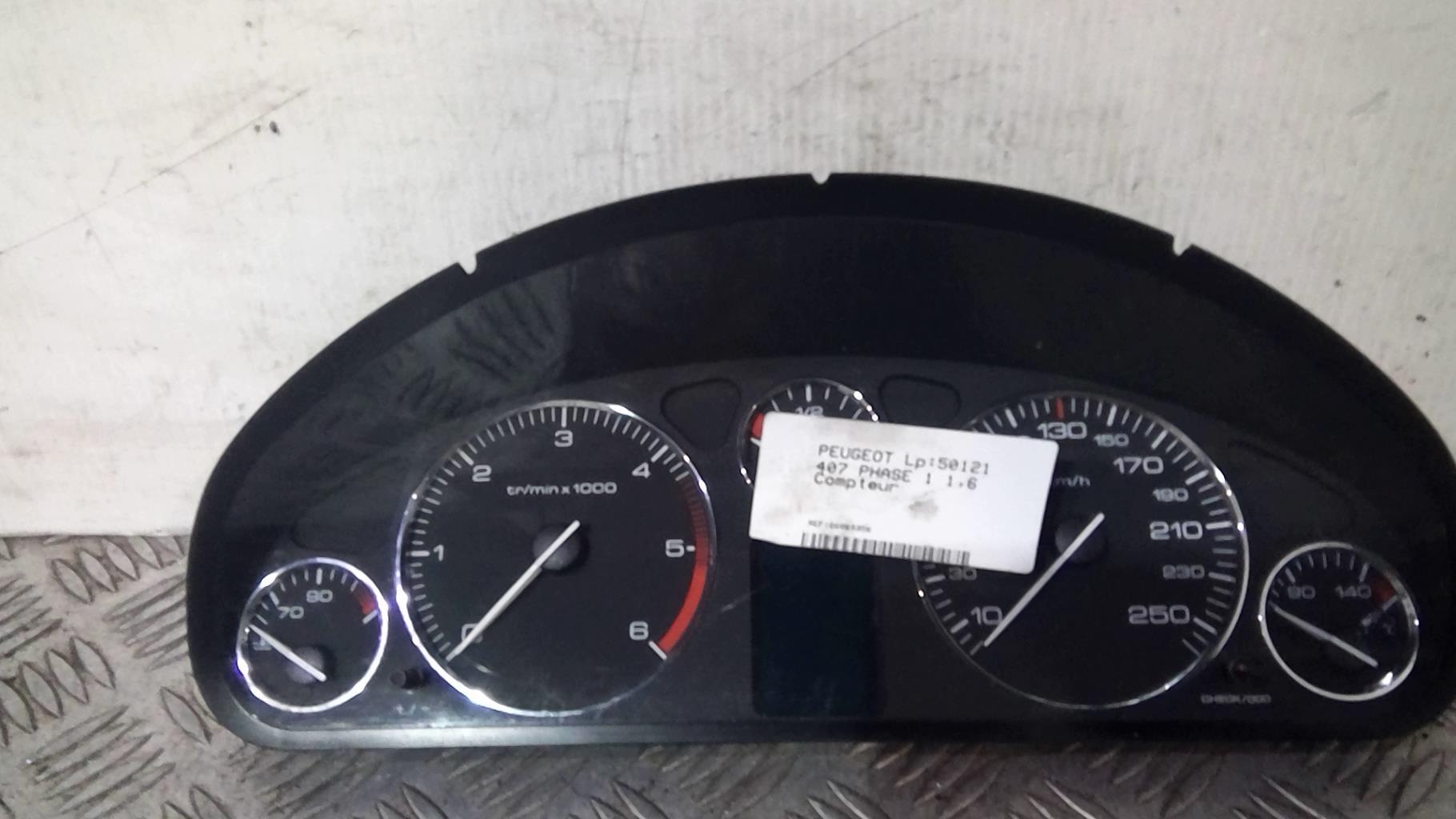 Compteur PEUGEOT 407 PHASE 1  - 1