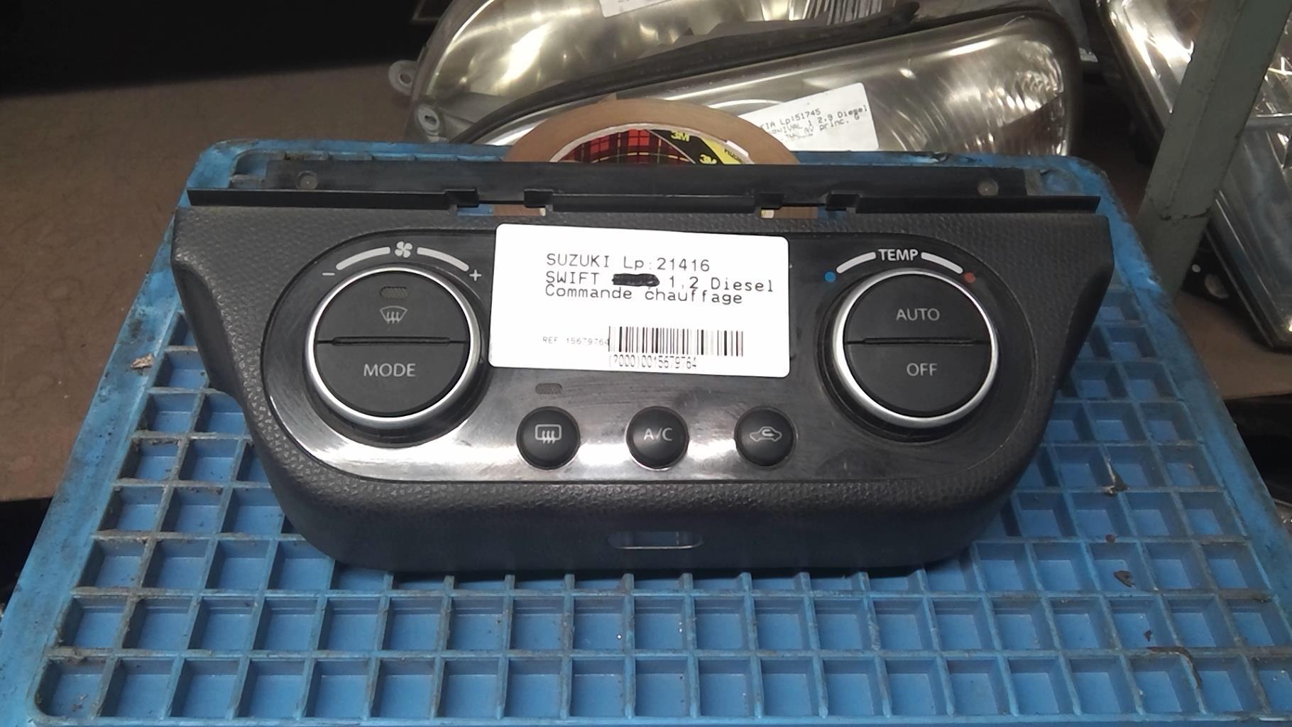 Commande chauffage SUZUKI SWIFT 3 Diesel - 1