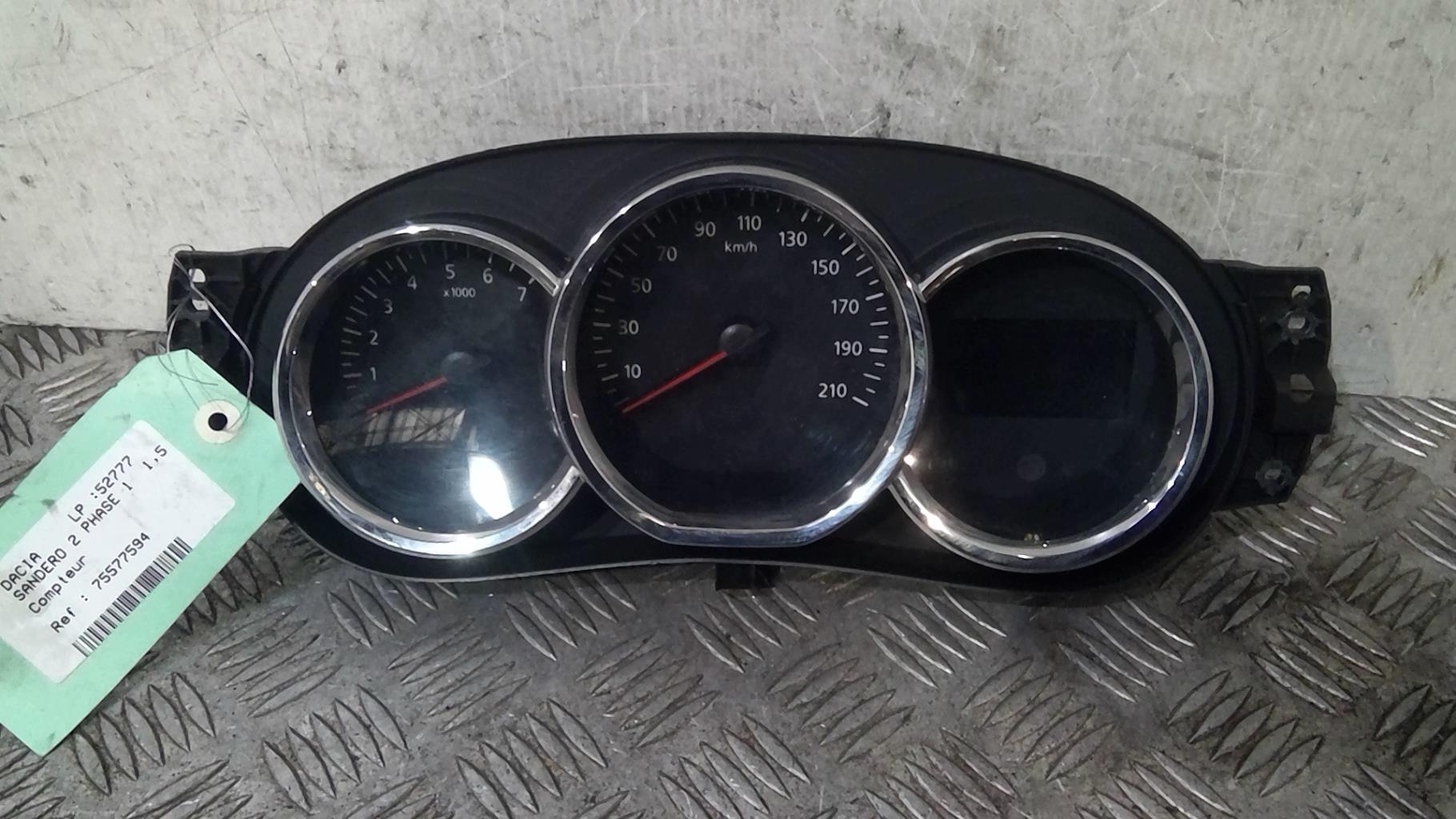 Compteur DACIA SANDERO 2 PHASE 1 Diesel - 1