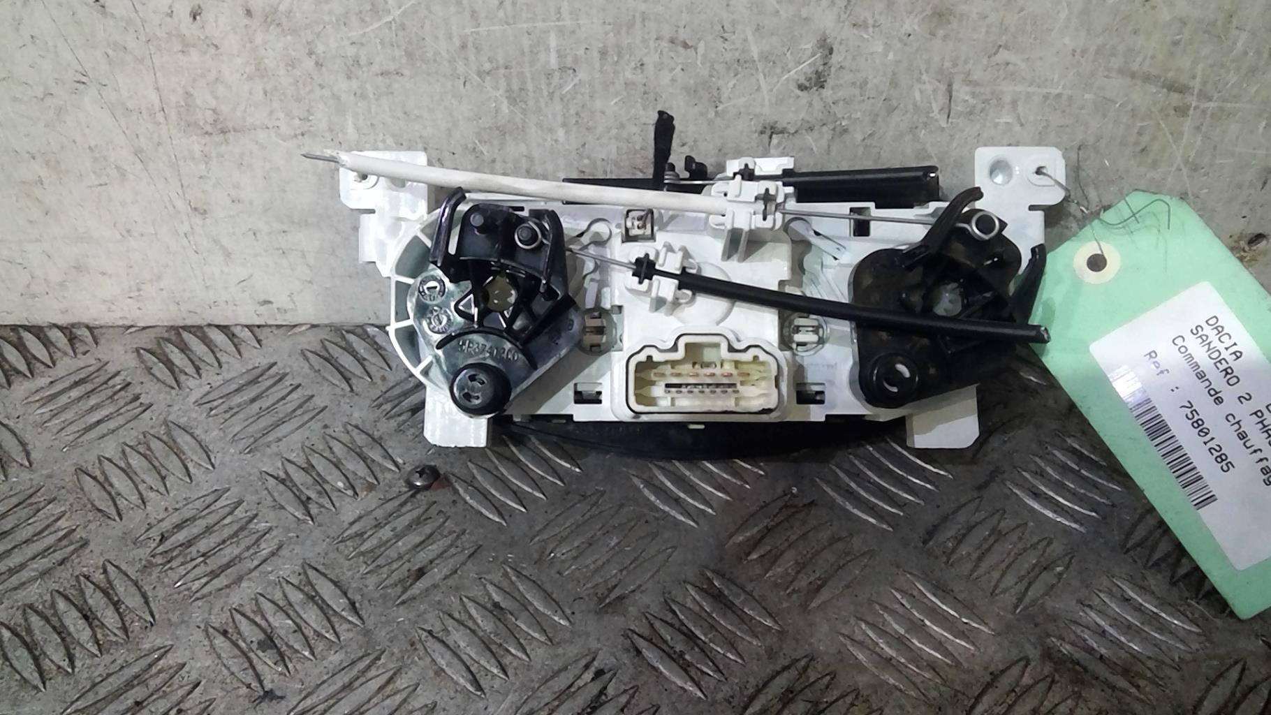 Commande chauffage DACIA SANDERO 2 PHASE 1  - 1
