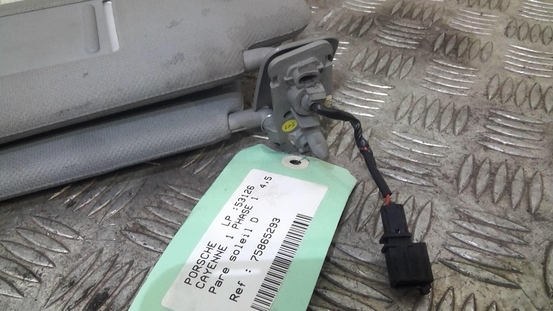 Visiera parasole destra PORSCHE CAYENNE 1 PHASE 1 Gasolina - 1