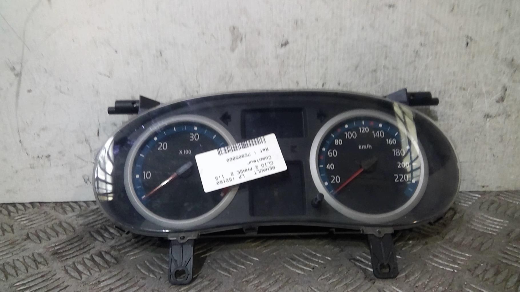Compteur RENAULT CLIO 2 PHASE 2  - 1