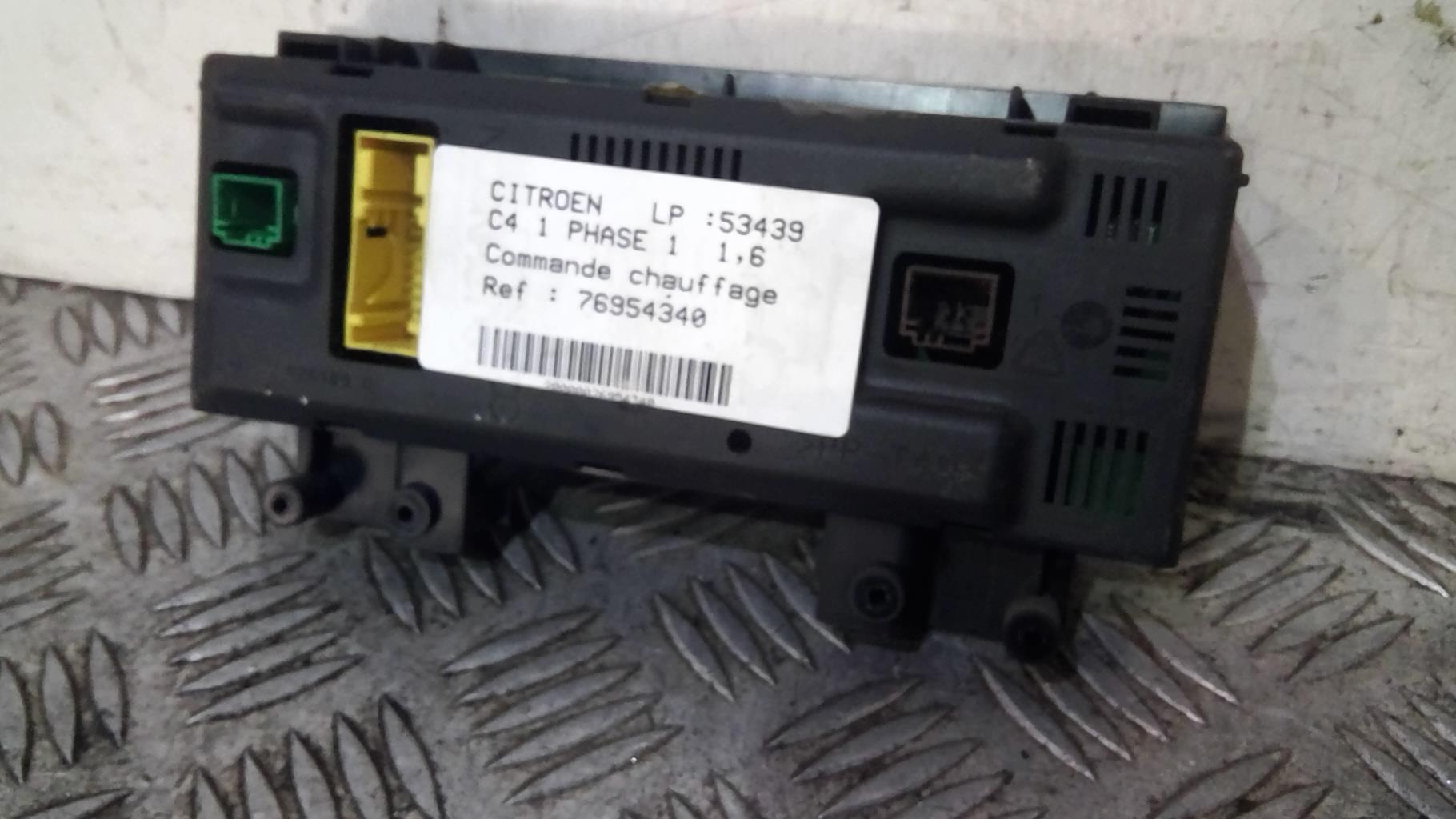 Commande chauffage CITROEN C4 1 PHASE 1 Diesel - 1