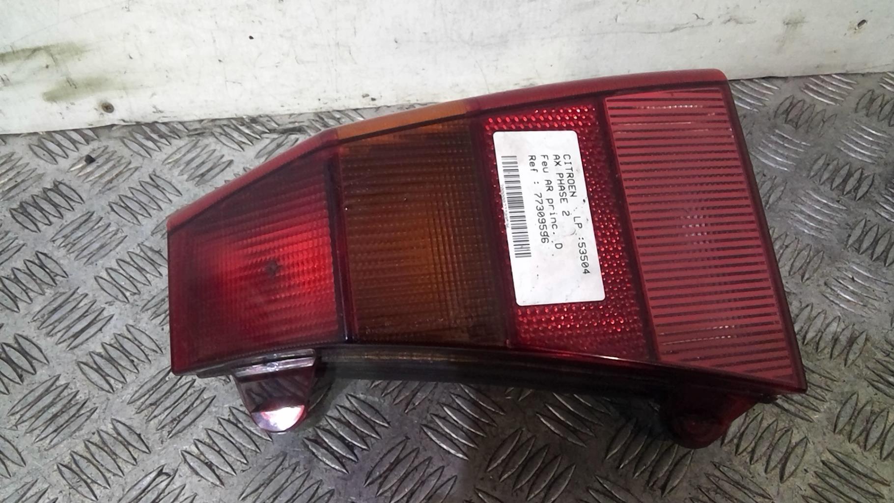 Fanale posteriore principale destro (luci) CITROEN AX PHASE 2 Gasolina - 1