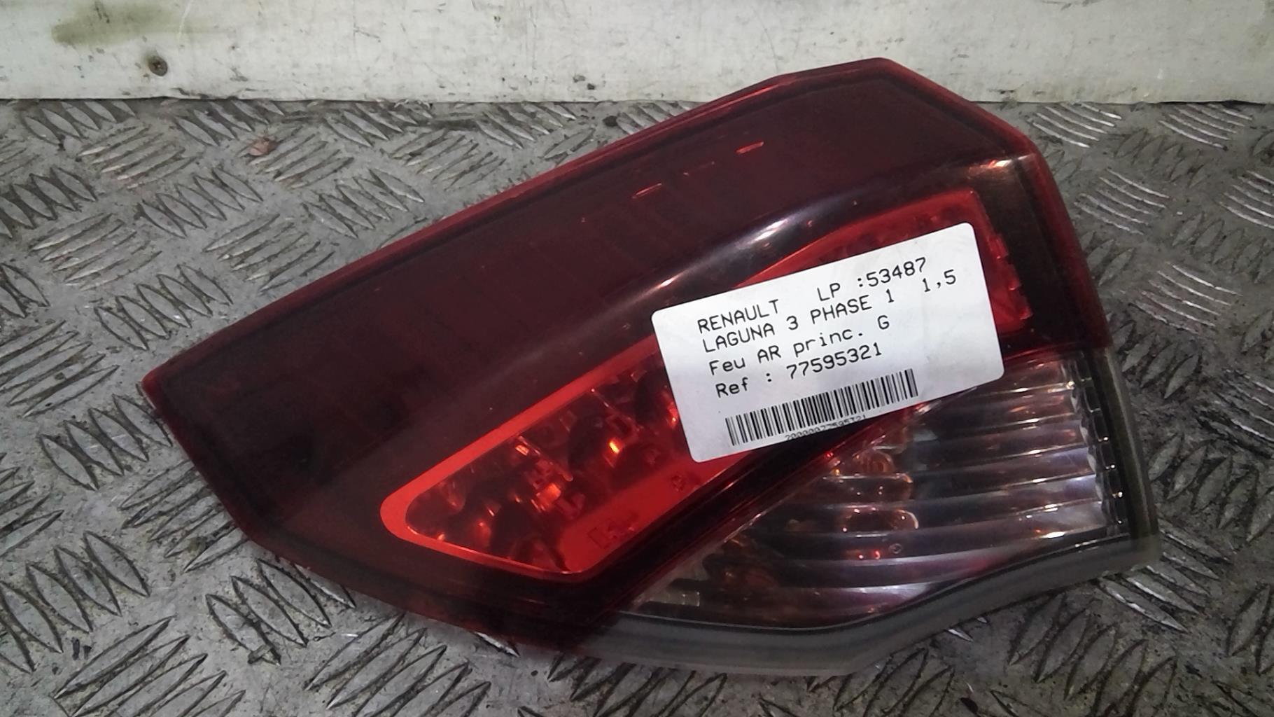 Fanale posteriore principale sinistro (luci) RENAULT LAGUNA 3 PHASE 1 Diésel - 1