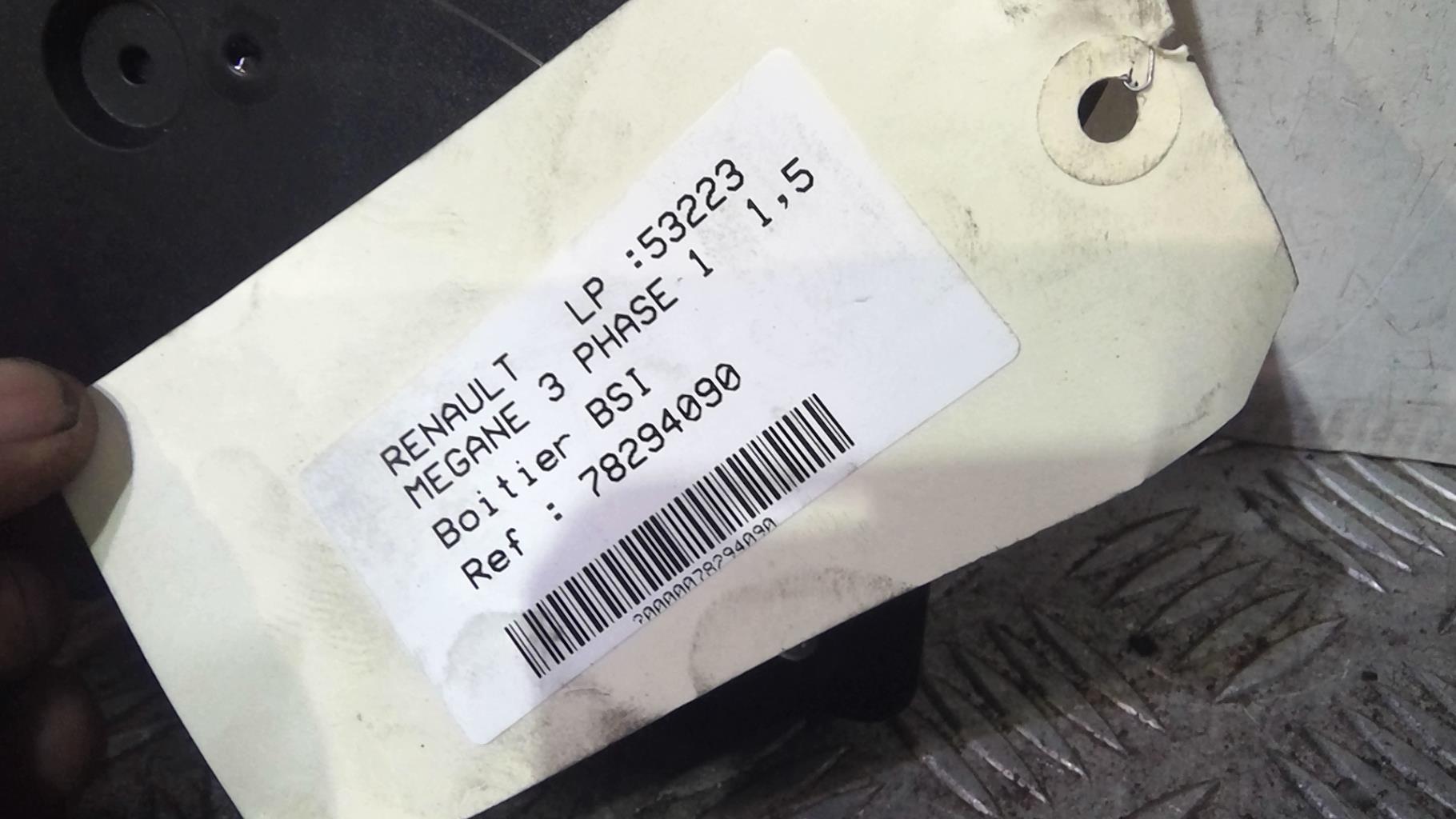 Boitier BSI RENAULT MEGANE 3 PHASE 1 Diesel - 1