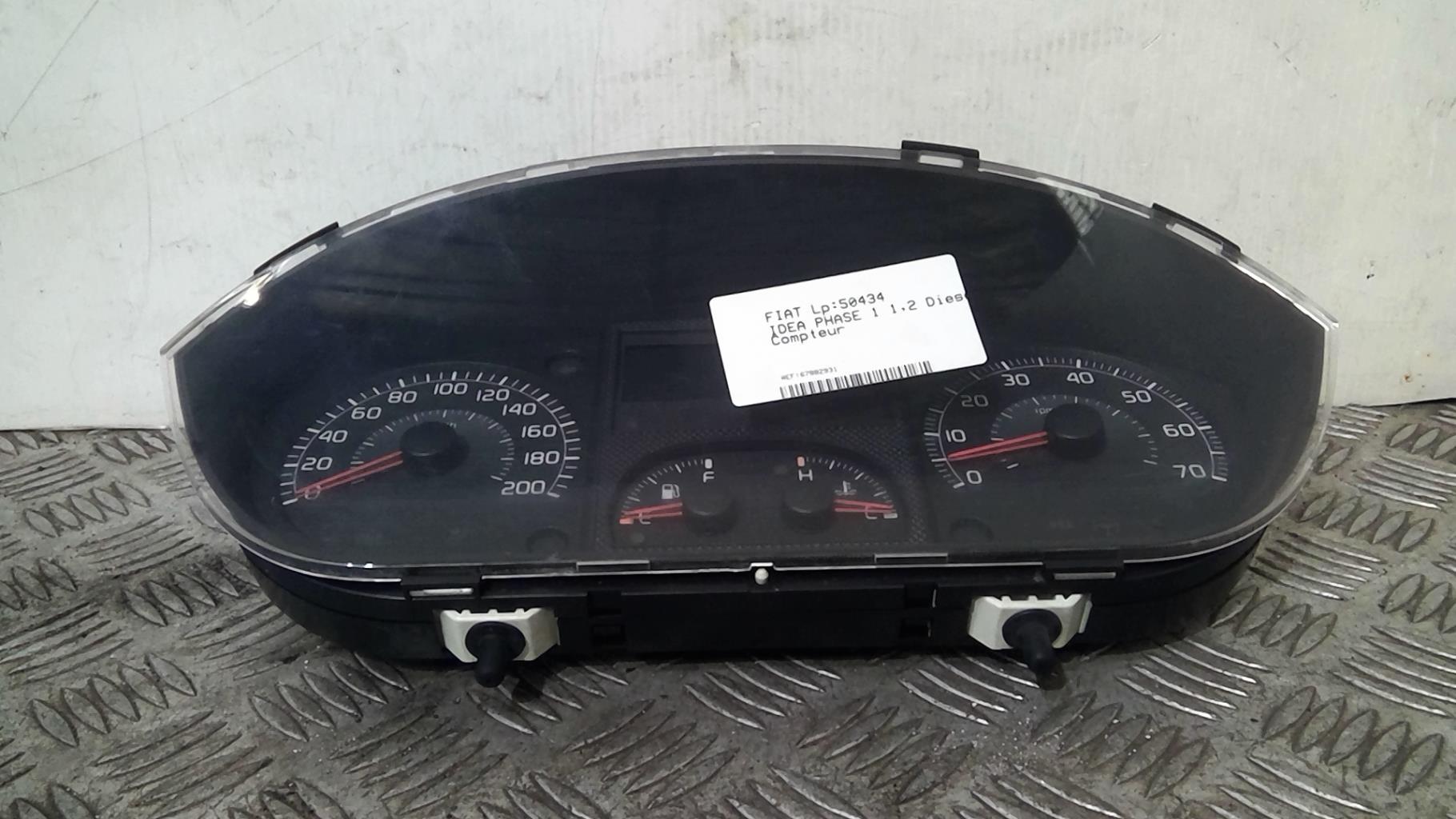 Compteur FIAT IDEA PHASE 1 Diesel - 1