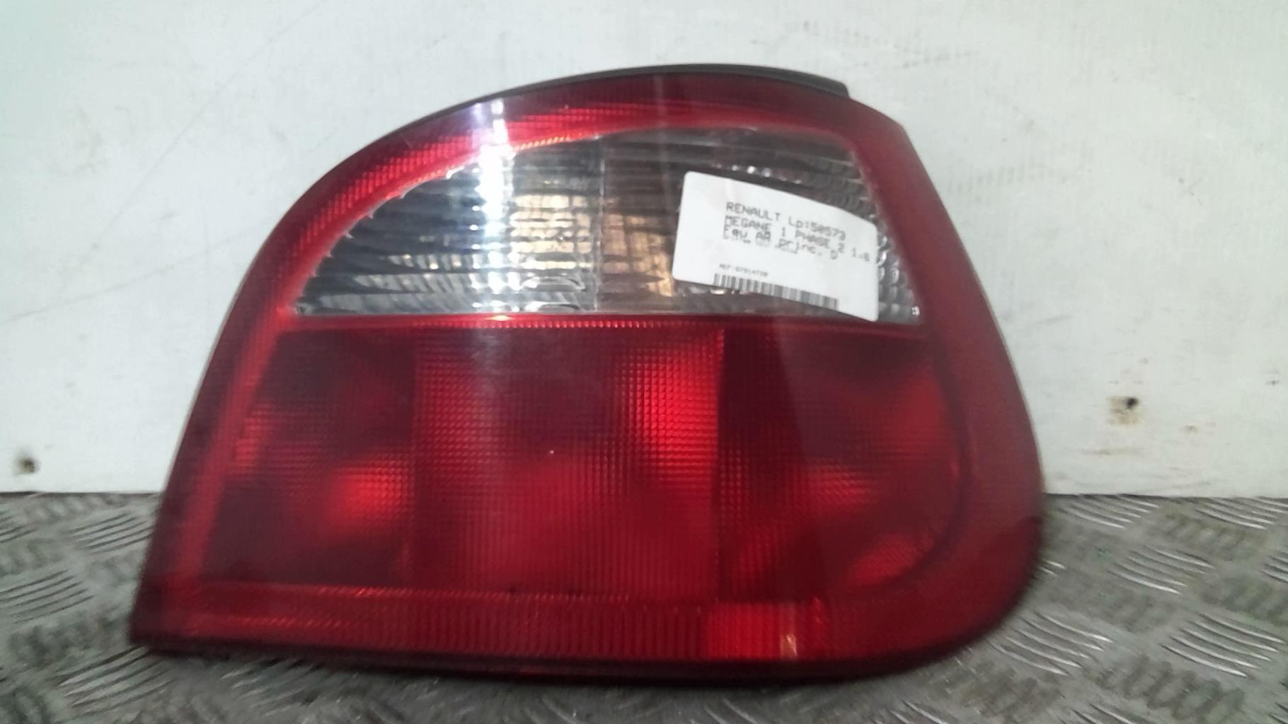 Fanale posteriore principale destro (luci) RENAULT MEGANE 1 PHASE 2 Gasolina - 1