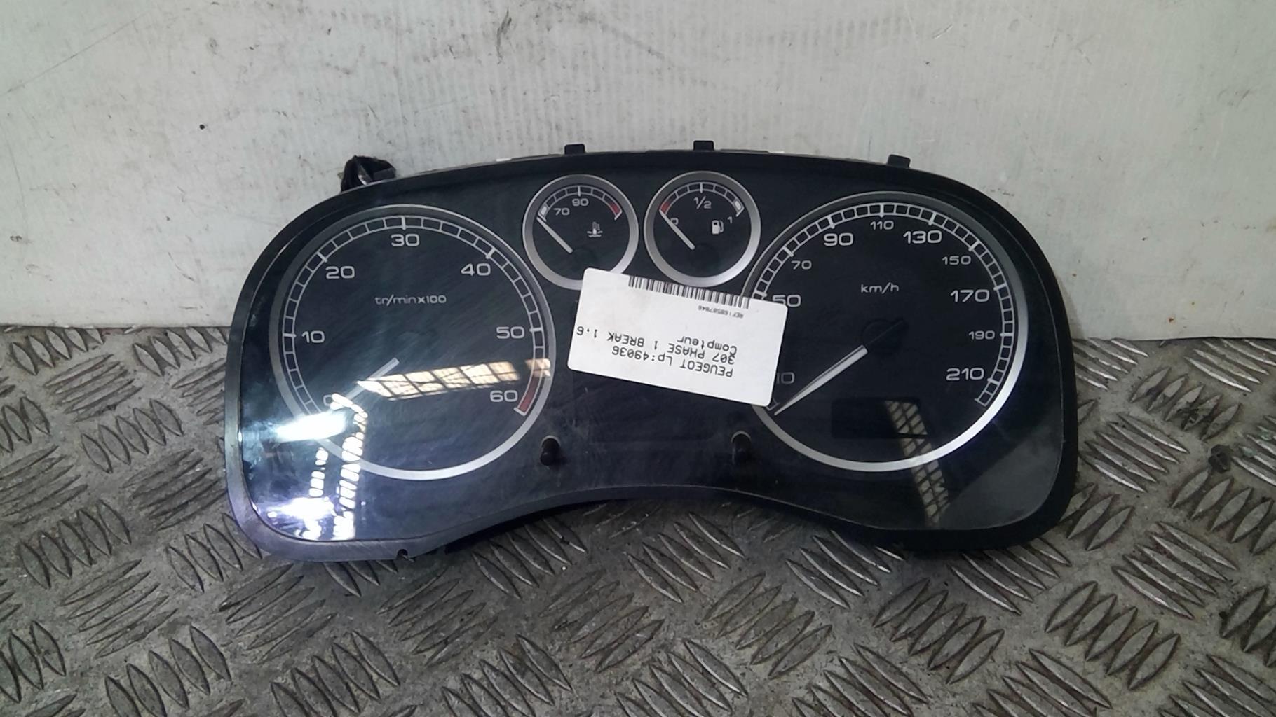 Compteur PEUGEOT 307 PHASE 1 BREAK Diesel - 1