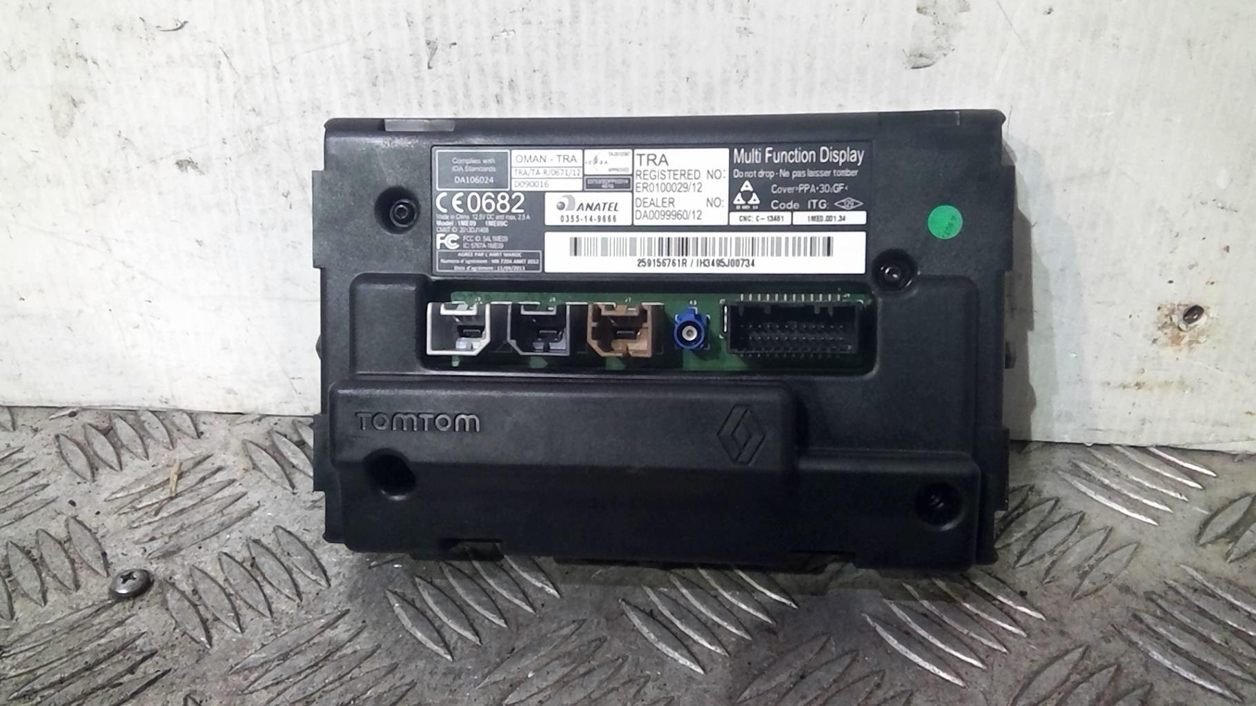 Ecran GPS RENAULT ZOE 1 Electricité - 1