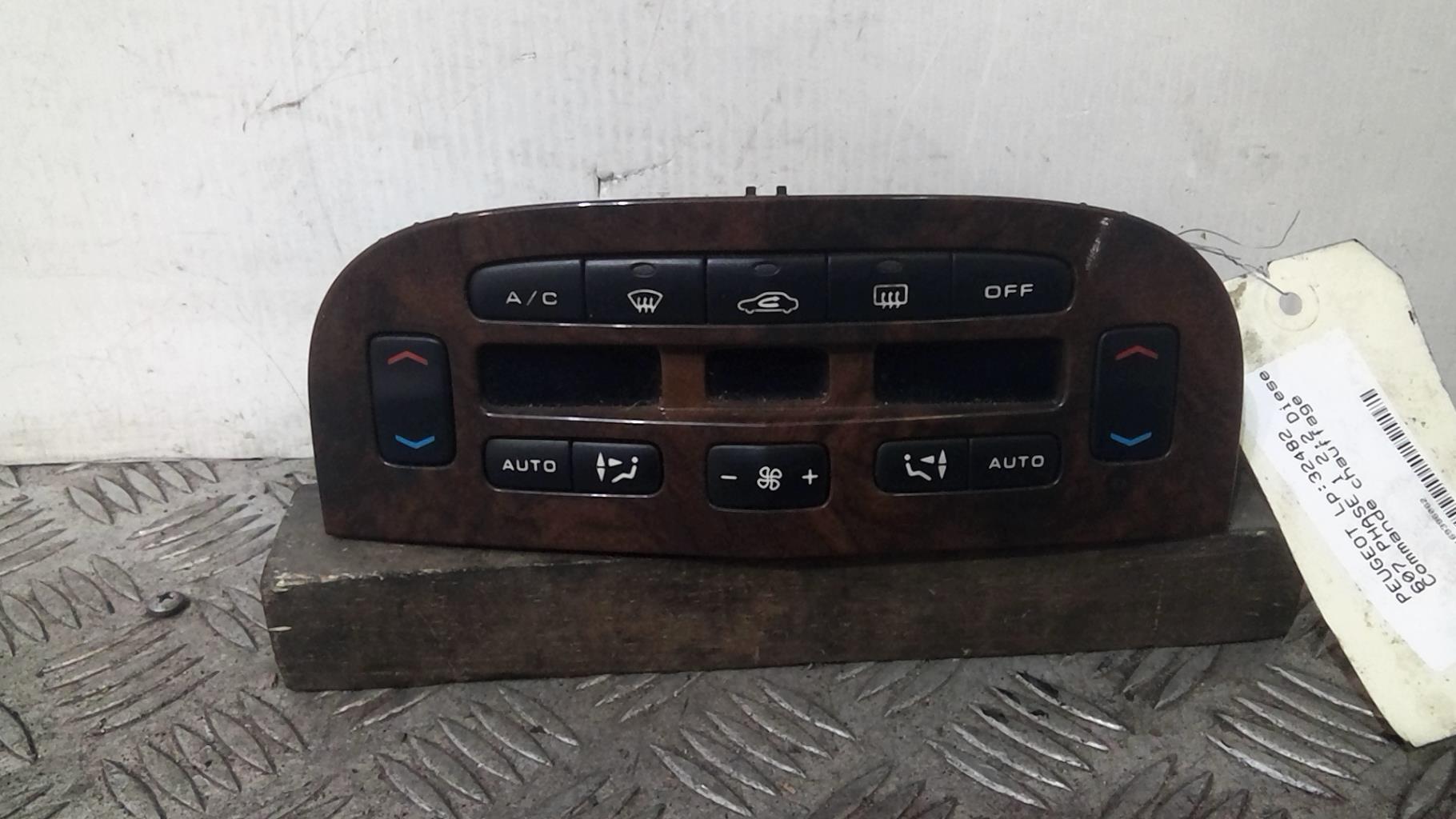 Commande chauffage PEUGEOT 607 PHASE 1 Diesel - 1