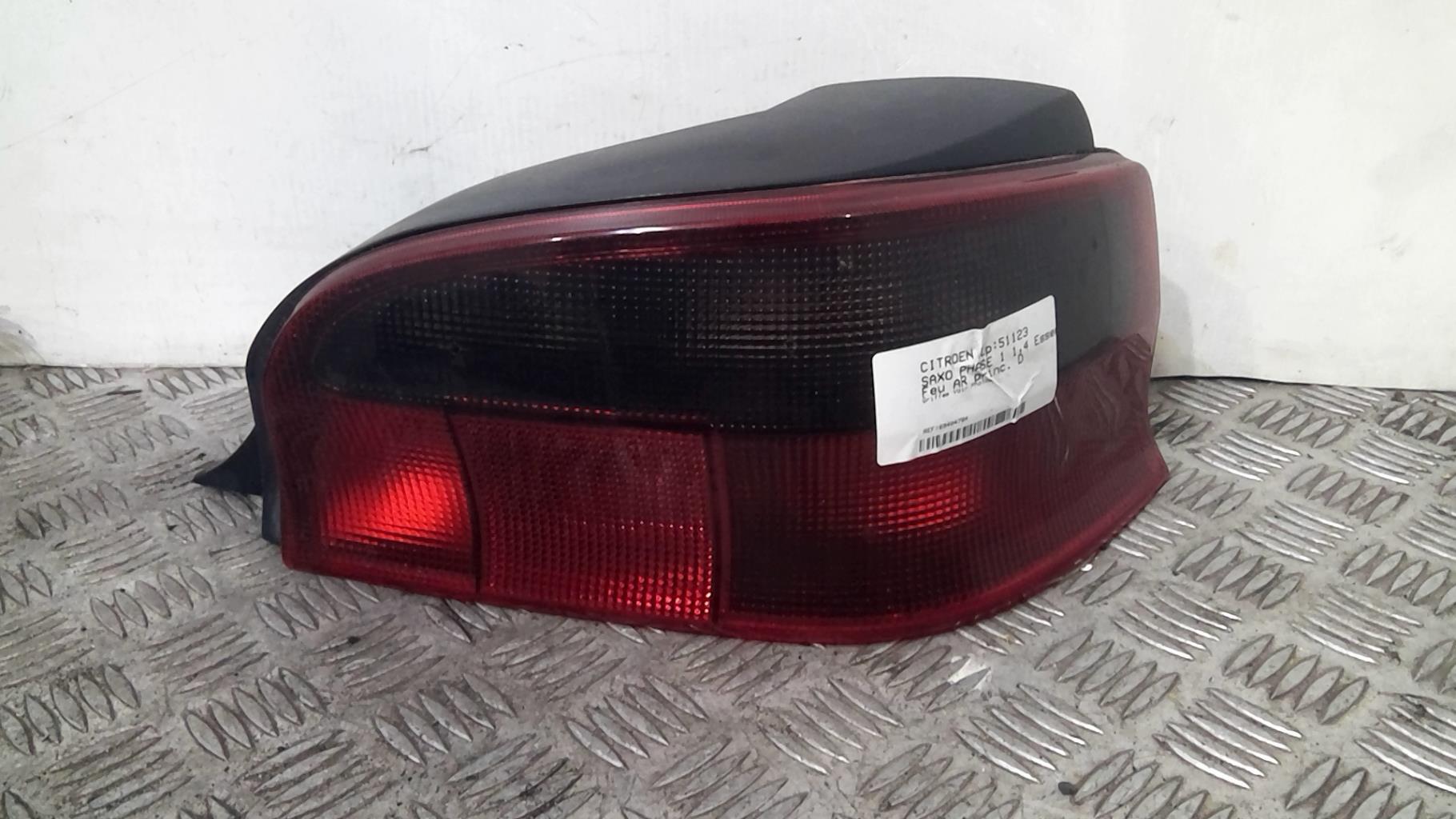 Fanale posteriore principale destro (luci) CITROEN SAXO PHASE 1 Gasolina - 1