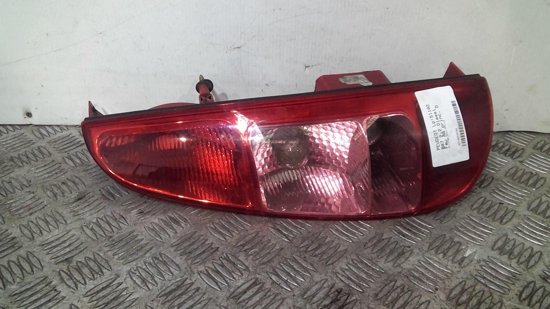 Fanale posteriore principale destro (luci) PEUGEOT 807 Diésel - 1
