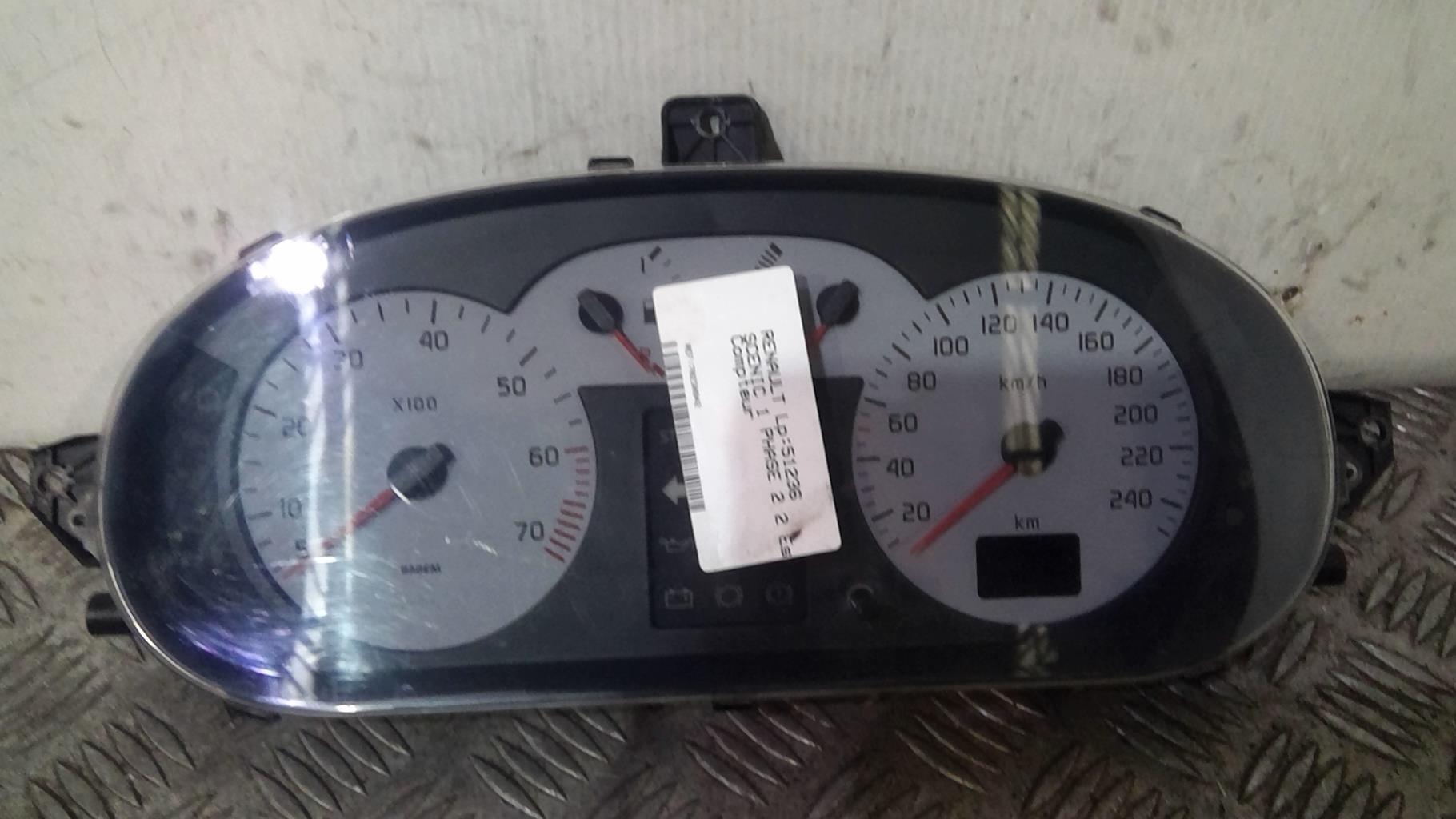Compteur RENAULT SCENIC 1 PHASE 2 Essence - 1