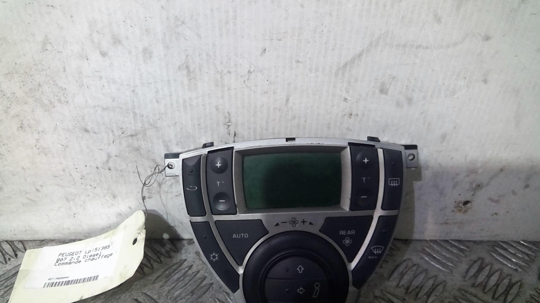 Commande chauffage PEUGEOT 807 Diesel - 1