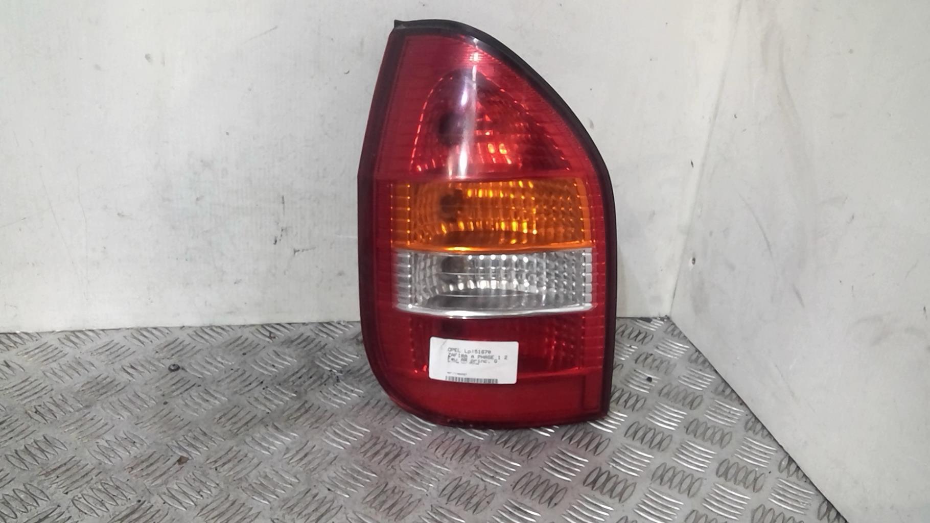 Fanale posteriore principale sinistro (luci) OPEL ZAFIRA A PHASE 1  - 1