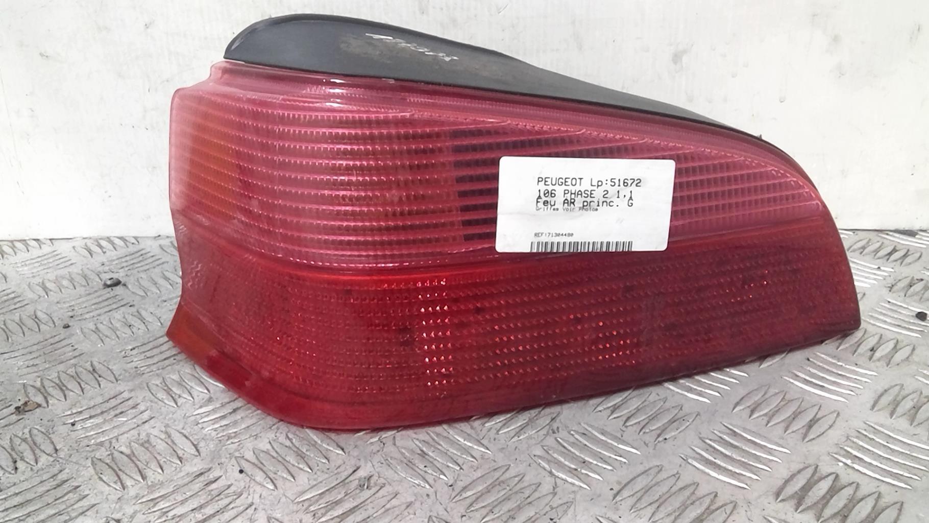 Fanale posteriore principale sinistro (luci) PEUGEOT 106 PHASE 2  - 1