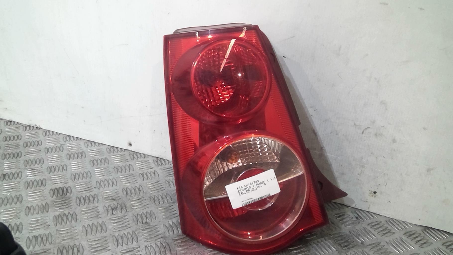 Fanale posteriore principale sinistro (luci) KIA PICANTO 1 PHASE 1 Diésel - 1