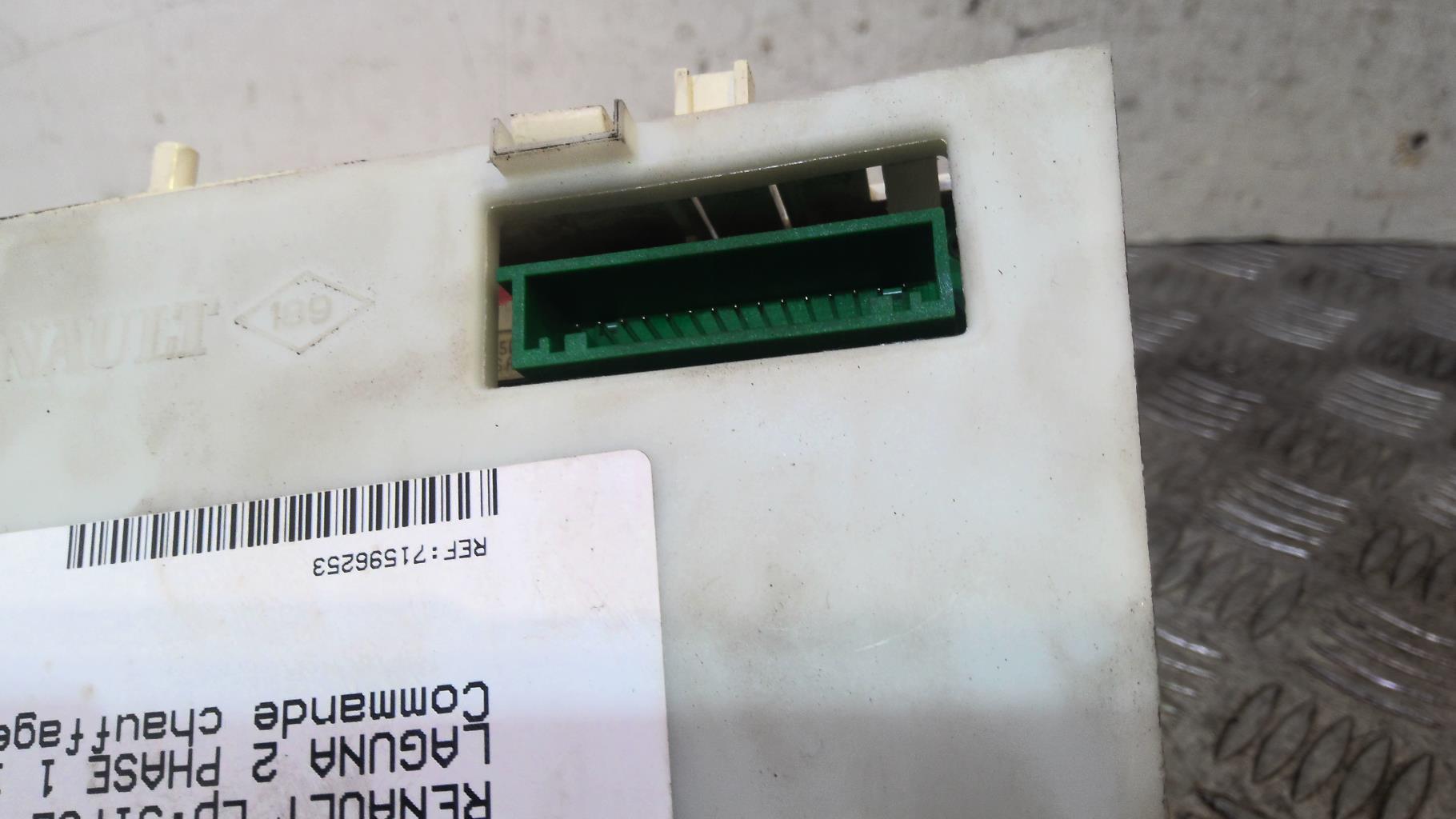 Commande chauffage RENAULT LAGUNA 2 PHASE 1  - 1