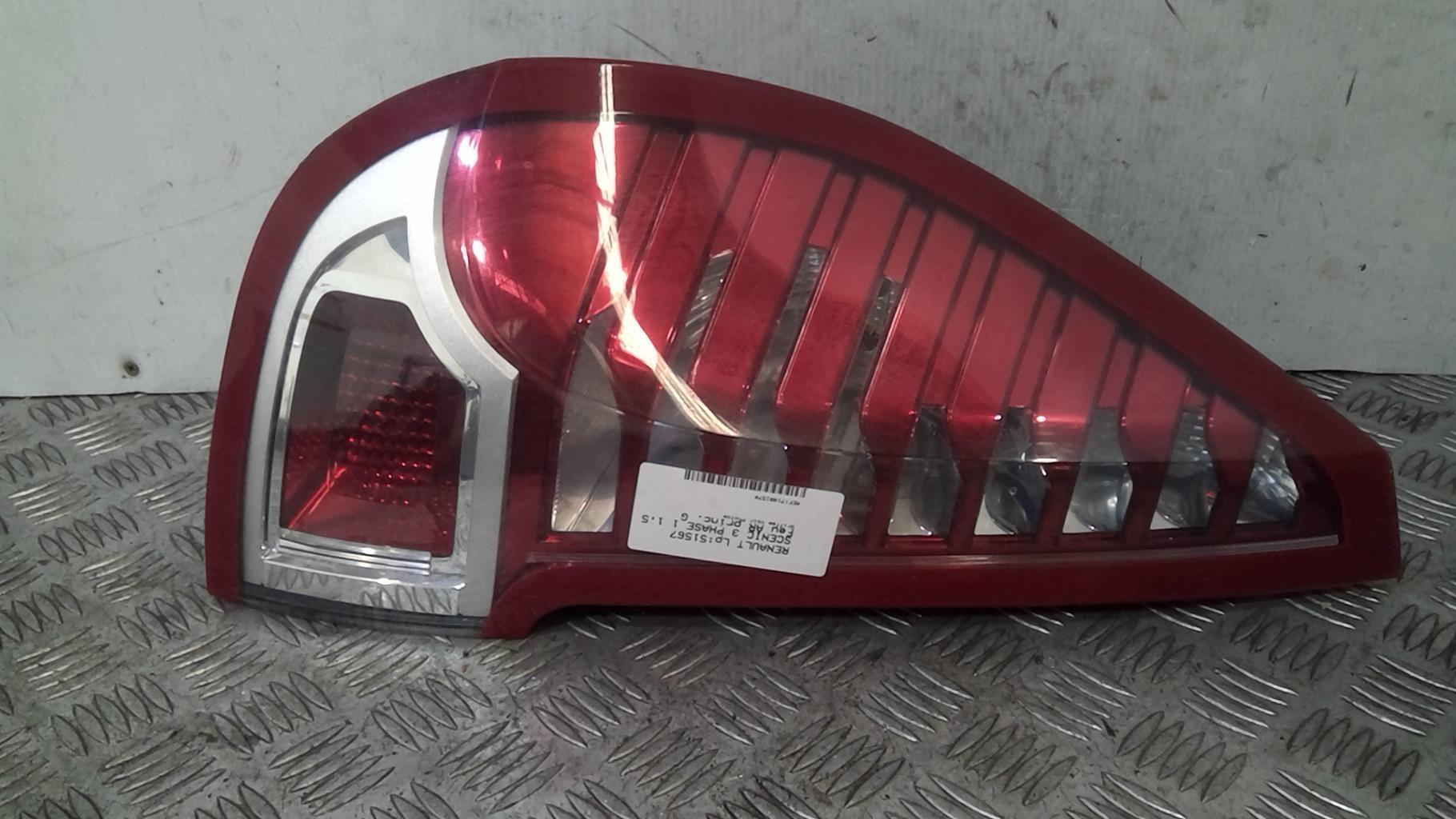 Fanale posteriore principale sinistro (luci) RENAULT SCENIC 3 PHASE 1  - 1