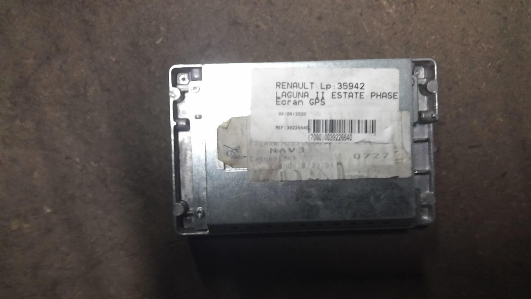 Ecran GPS RENAULT LAGUNA 2 PHASE 1 BREAK Diesel - 1
