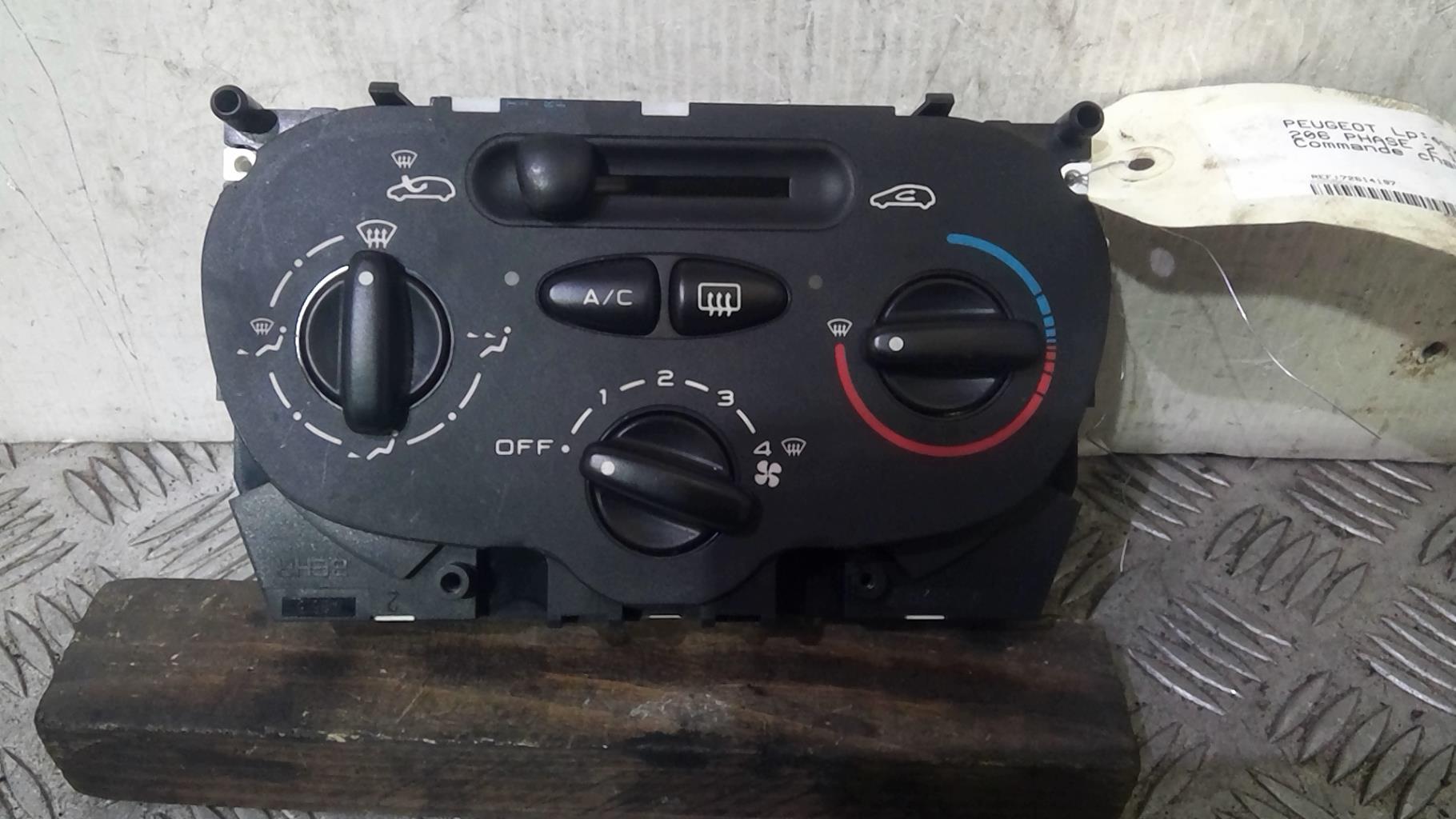 Commande chauffage PEUGEOT 206 PHASE 2 Essence - 1