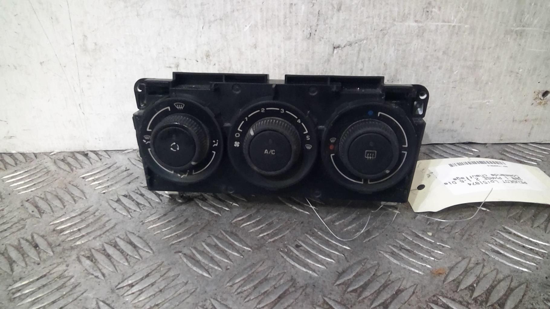 Commande chauffage PEUGEOT 308 1 PHASE 2 Diesel - 1