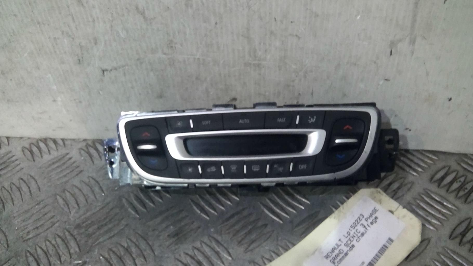 Commande chauffage RENAULT GRAND SCENIC 3 PHASE 1 Diesel - 1