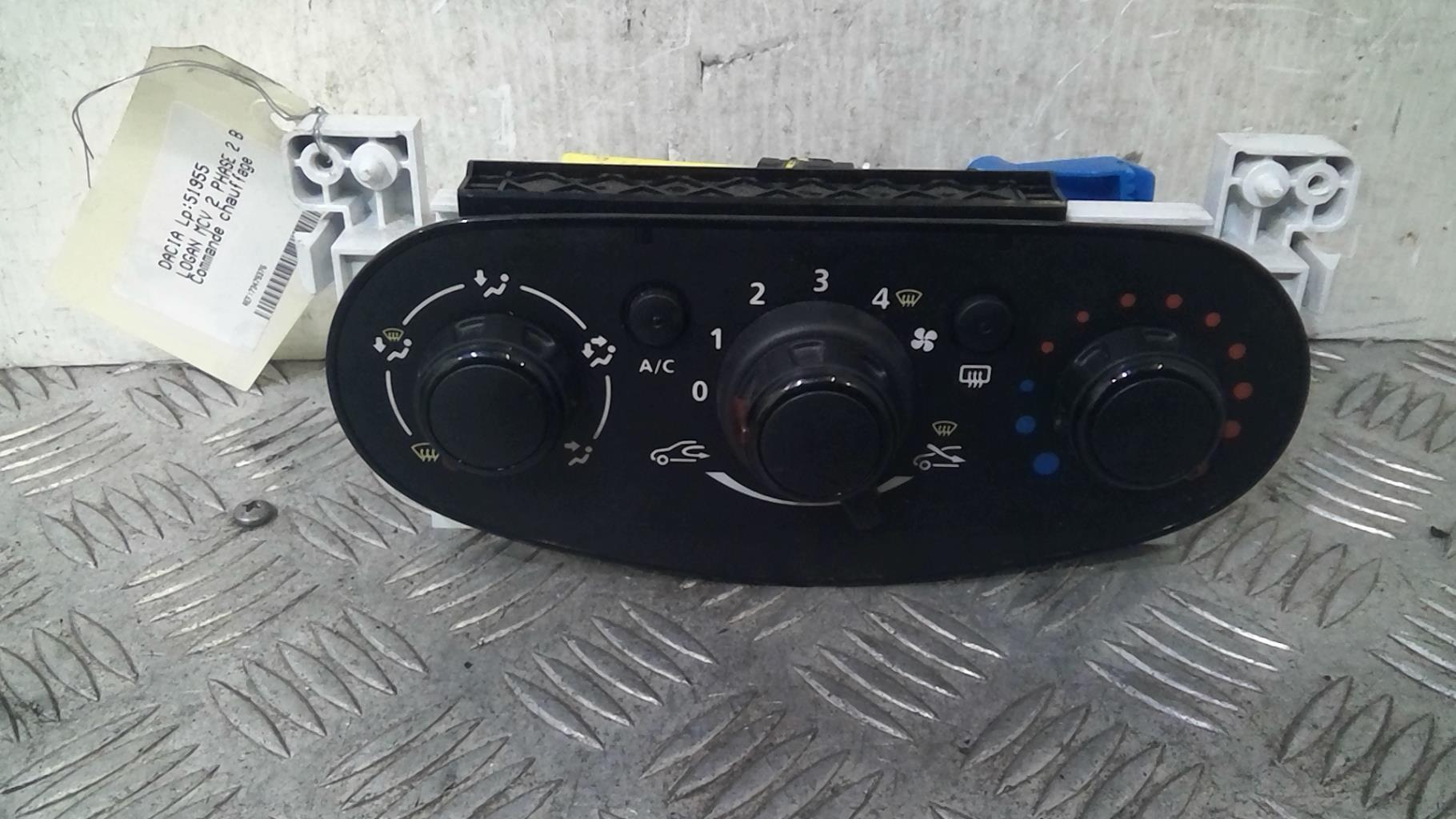 Commande chauffage DACIA LOGAN MCV 2 PHASE 2 BREAK Diesel - 1