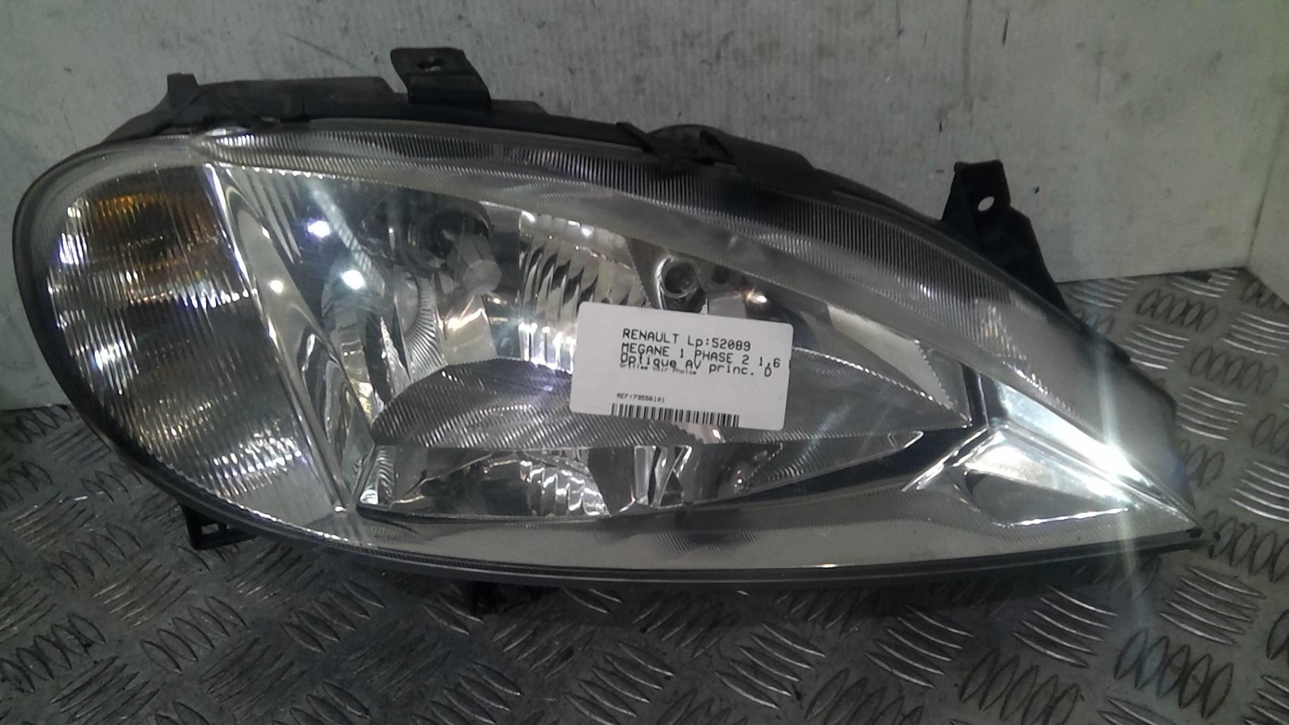 Gruppo ottico anteriore principale destro (luci)(faro) RENAULT MEGANE 1 PHASE 2 Gasolina - 1