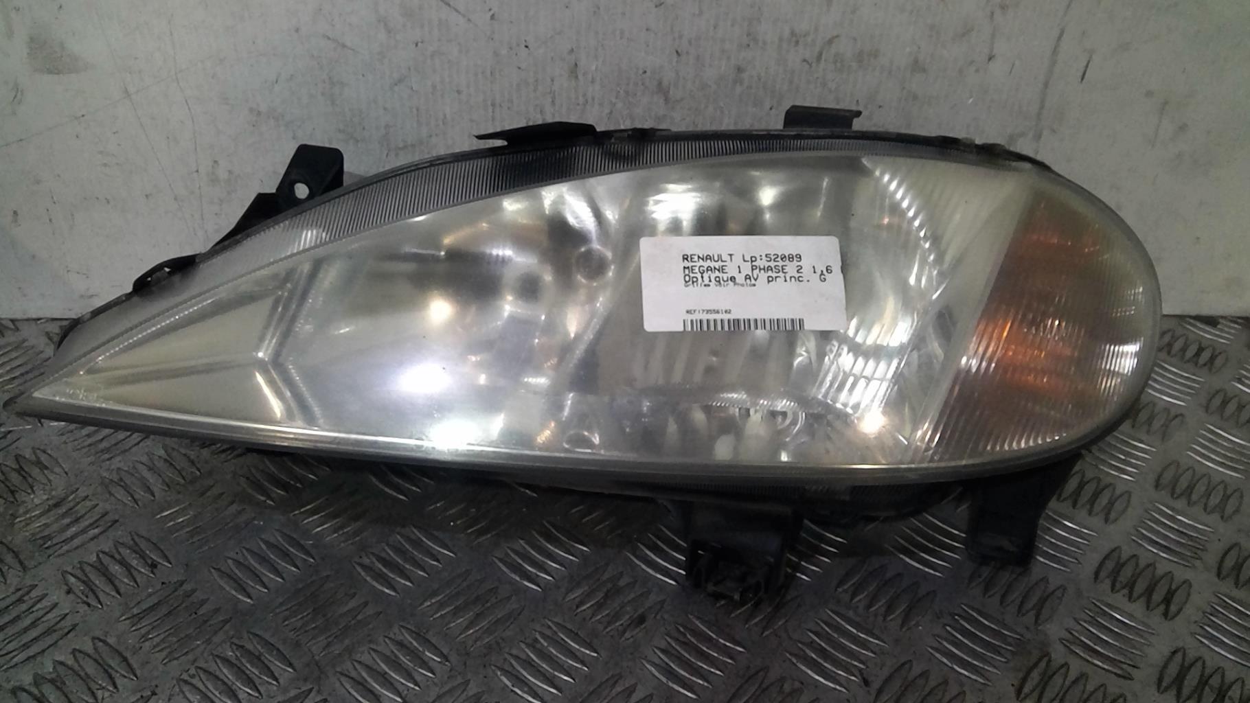 Gruppo ottico anteriore principale sinistro (luci)(faro) RENAULT MEGANE 1 PHASE 2 Gasolina - 1