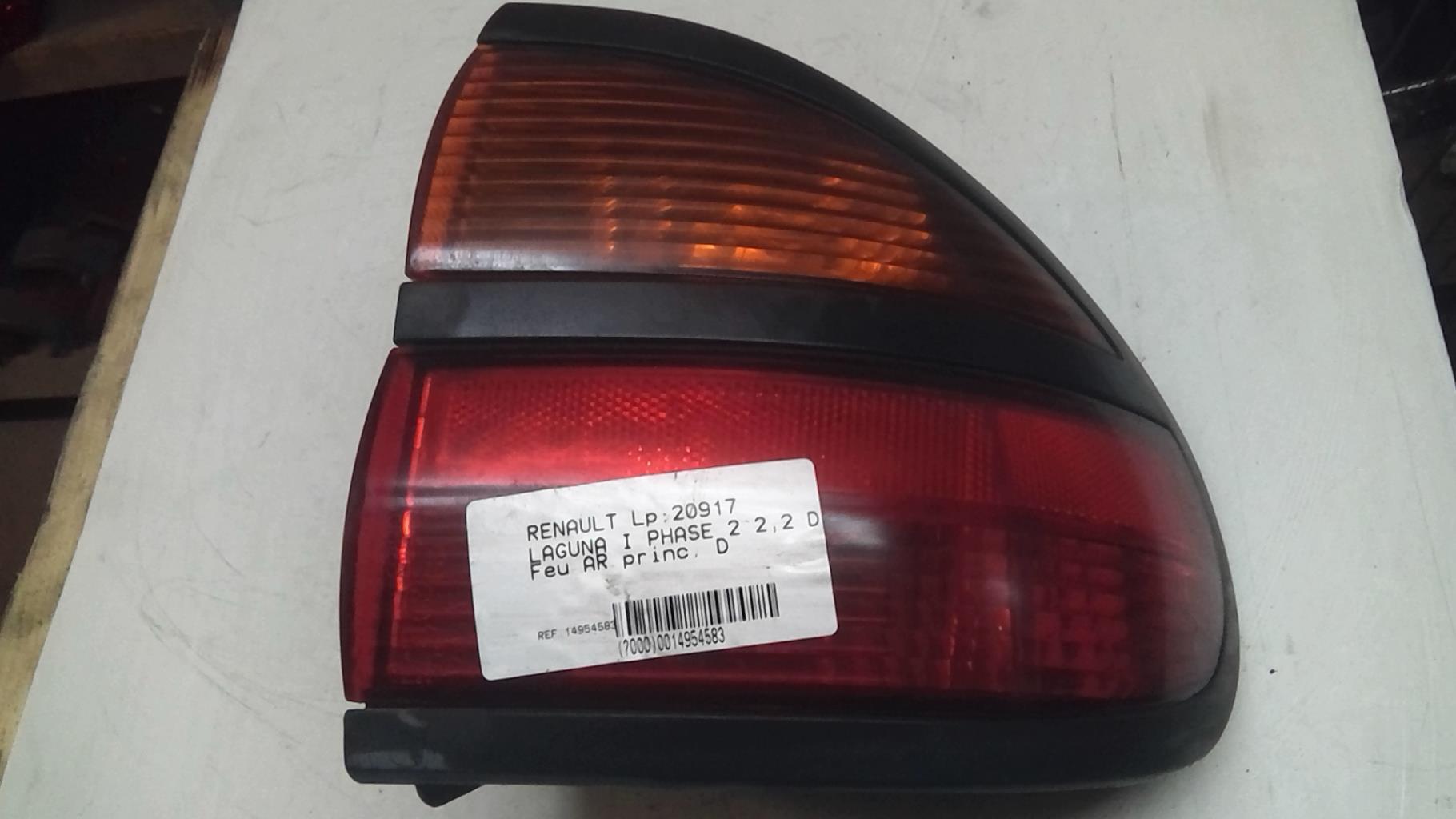 Fanale posteriore principale destro (luci) RENAULT LAGUNA 1 PHASE 2 Diésel - 1