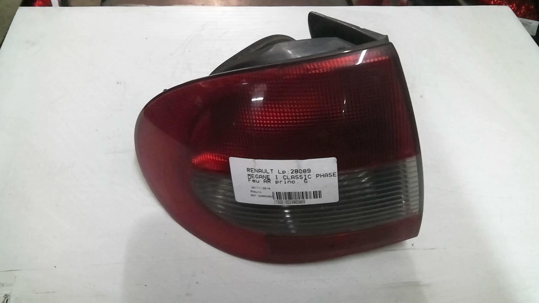 Fanale posteriore principale sinistro (luci) RENAULT MEGANE 1 PHASE 2 Diésel - 1