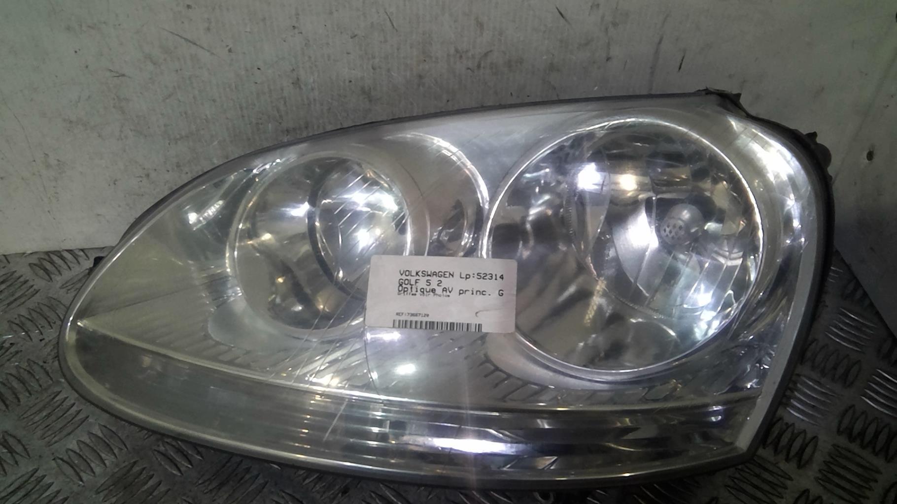 Gruppo ottico anteriore principale sinistro (luci)(faro) VOLKSWAGEN GOLF 5  - 1