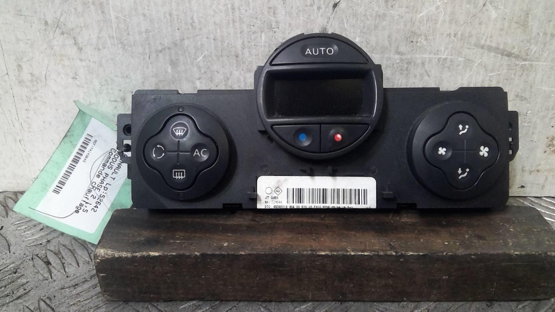Commande chauffage RENAULT MODUS PHASE 2  - 1
