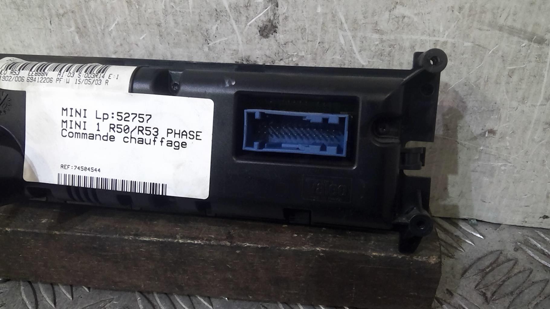 Commande chauffage MINI MINI 1 R50/R53 PHASE 1 Diesel - 1