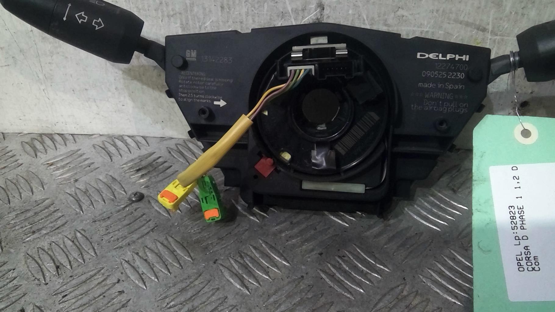 Devio guida completo con contatto spiralato OPEL CORSA D PHASE 1 Diésel - 1
