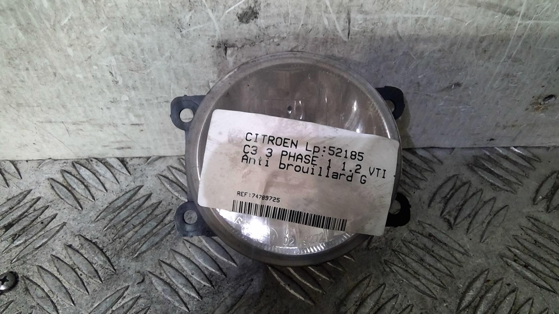 Fendinebbia sinistro (luce) CITROEN C3 3 PHASE 1 Gasolina - 1