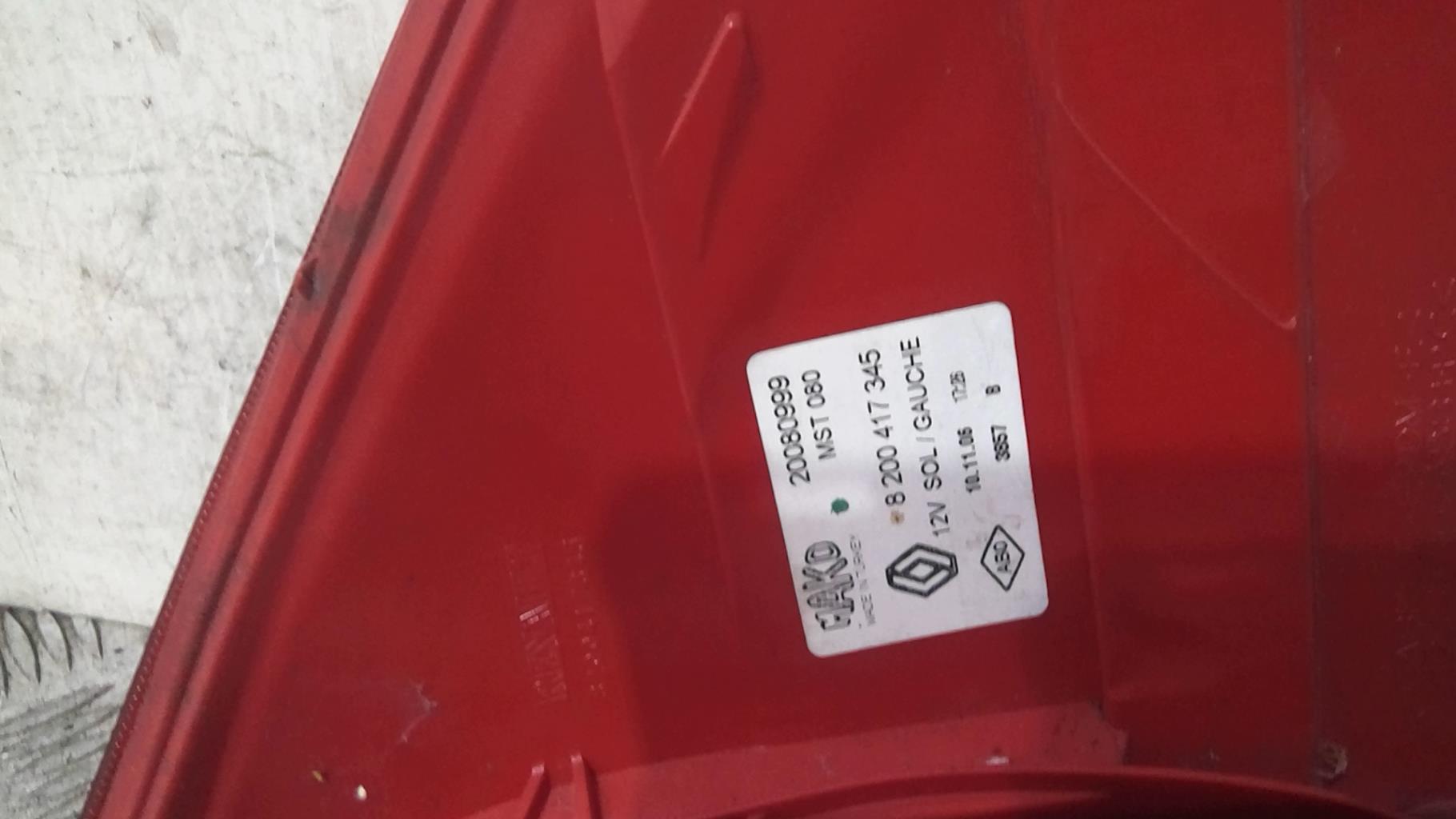 Fanale posteriore principale sinistro (luci) RENAULT MEGANE 2 PHASE 1  - 1