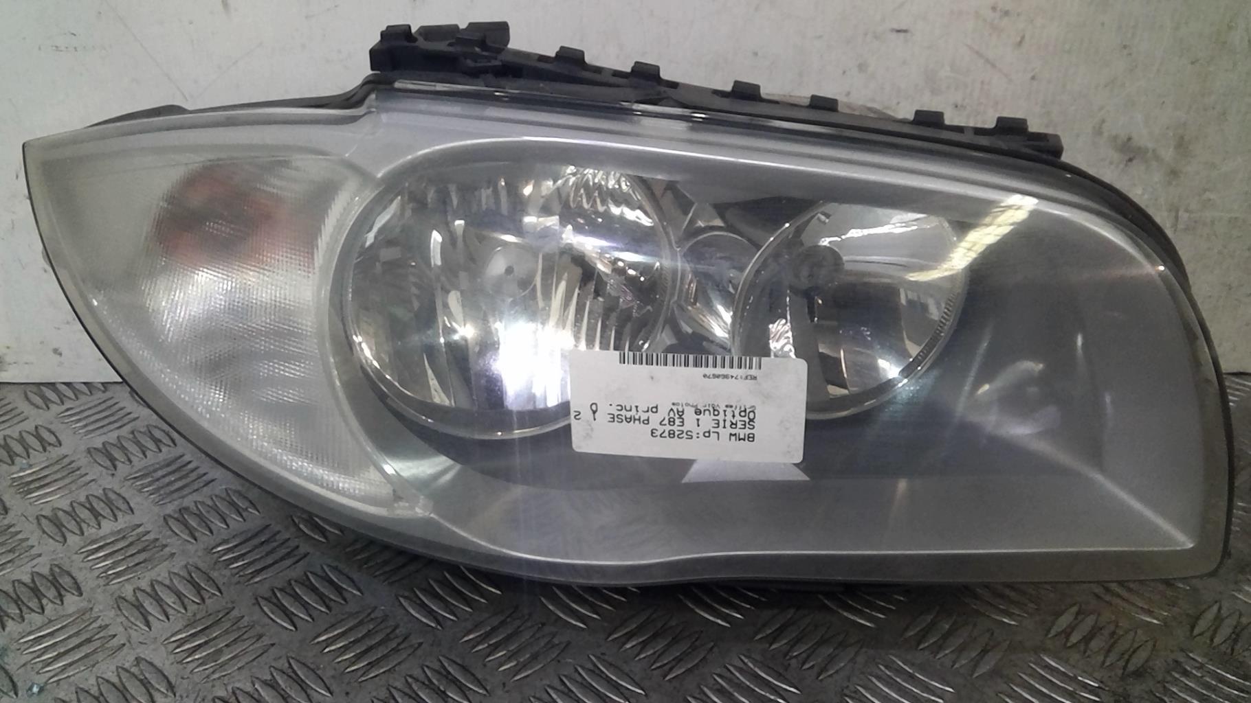 Gruppo ottico anteriore principale destro (luci)(faro) BMW SERIE 1 E87 PHASE 1 Diésel - 1