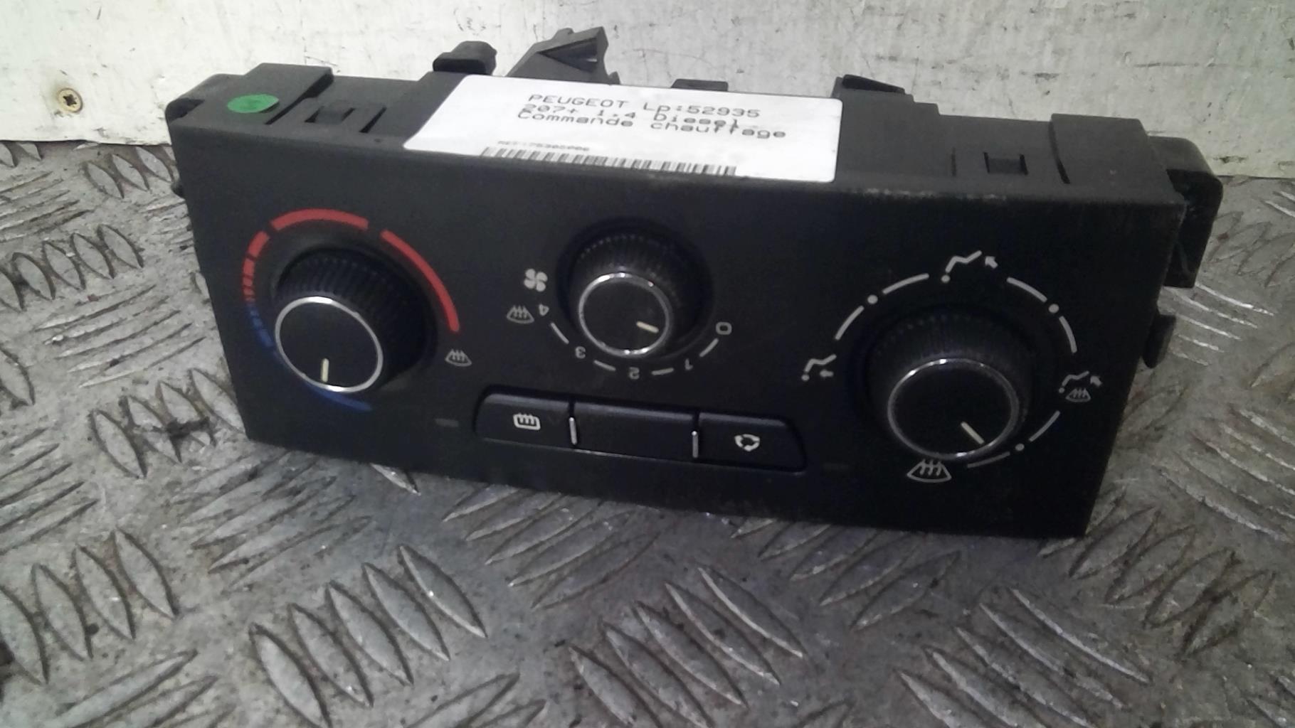 Commande chauffage PEUGEOT 207+ Diesel - 1